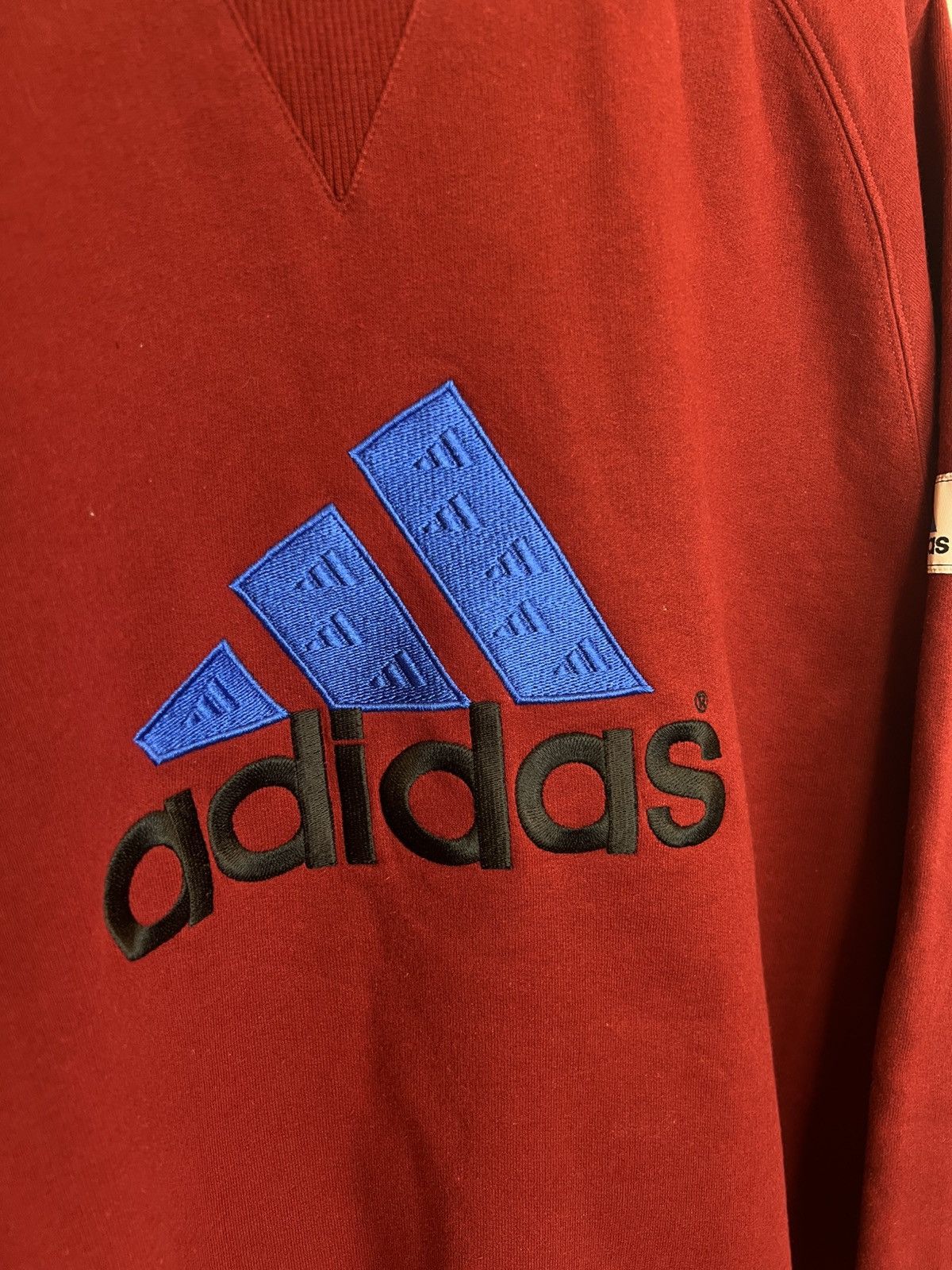 Adidas Vintage Adidas Big Logo Y2K Sweatshirt Size US L / EU 52-54 / 3 - 13 Thumbnail