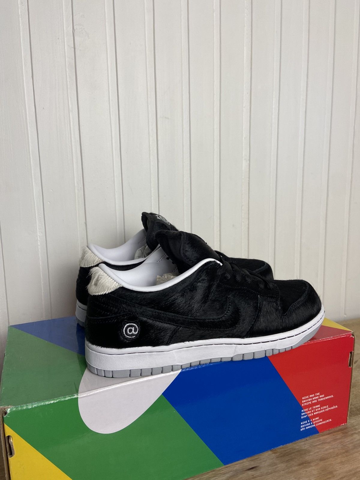 Nike New Rare Nike Sb Dunk Low "Medicom Toy" 2020 Size 7US Size US 7 / EU 40 - 4 Thumbnail