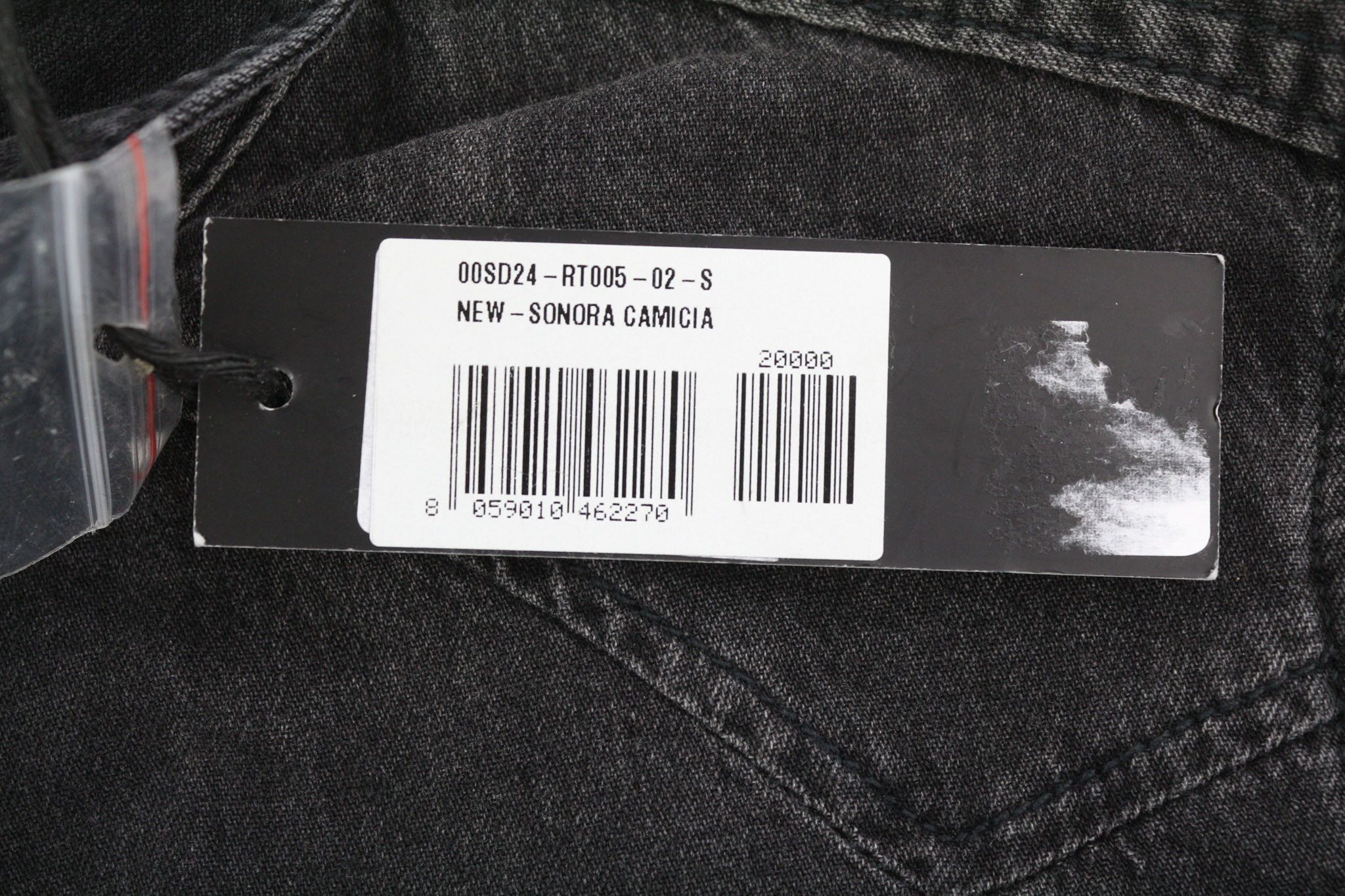Diesel NEW-SONORA S Denim Washed Black Pockets 40516 Size US S / EU 44-46 / 1 - 6 Thumbnail