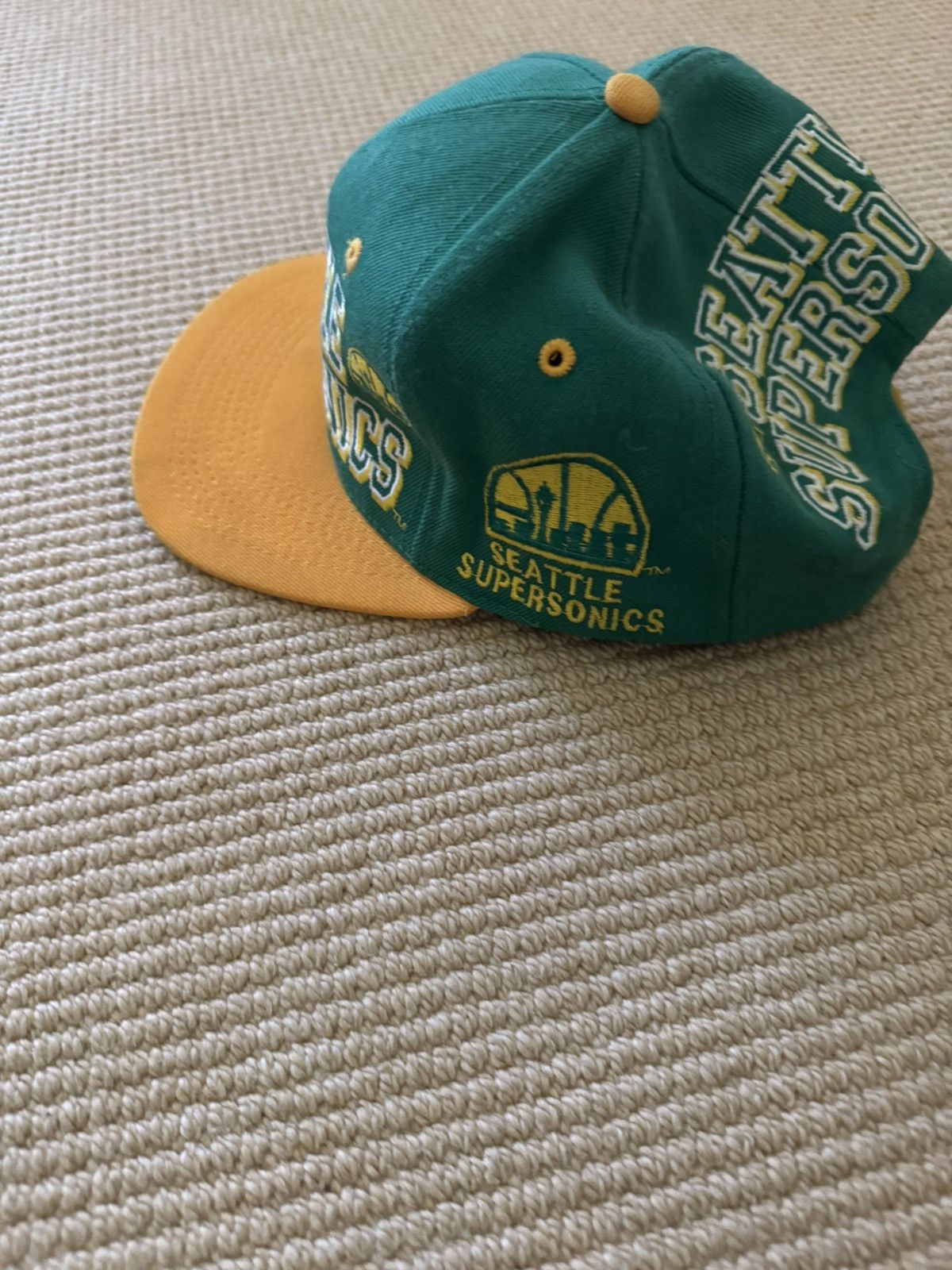 Drew Pearson × NBA Vintage Seattle SuperSonics SnapBack Size ONE SIZE - 4 Thumbnail
