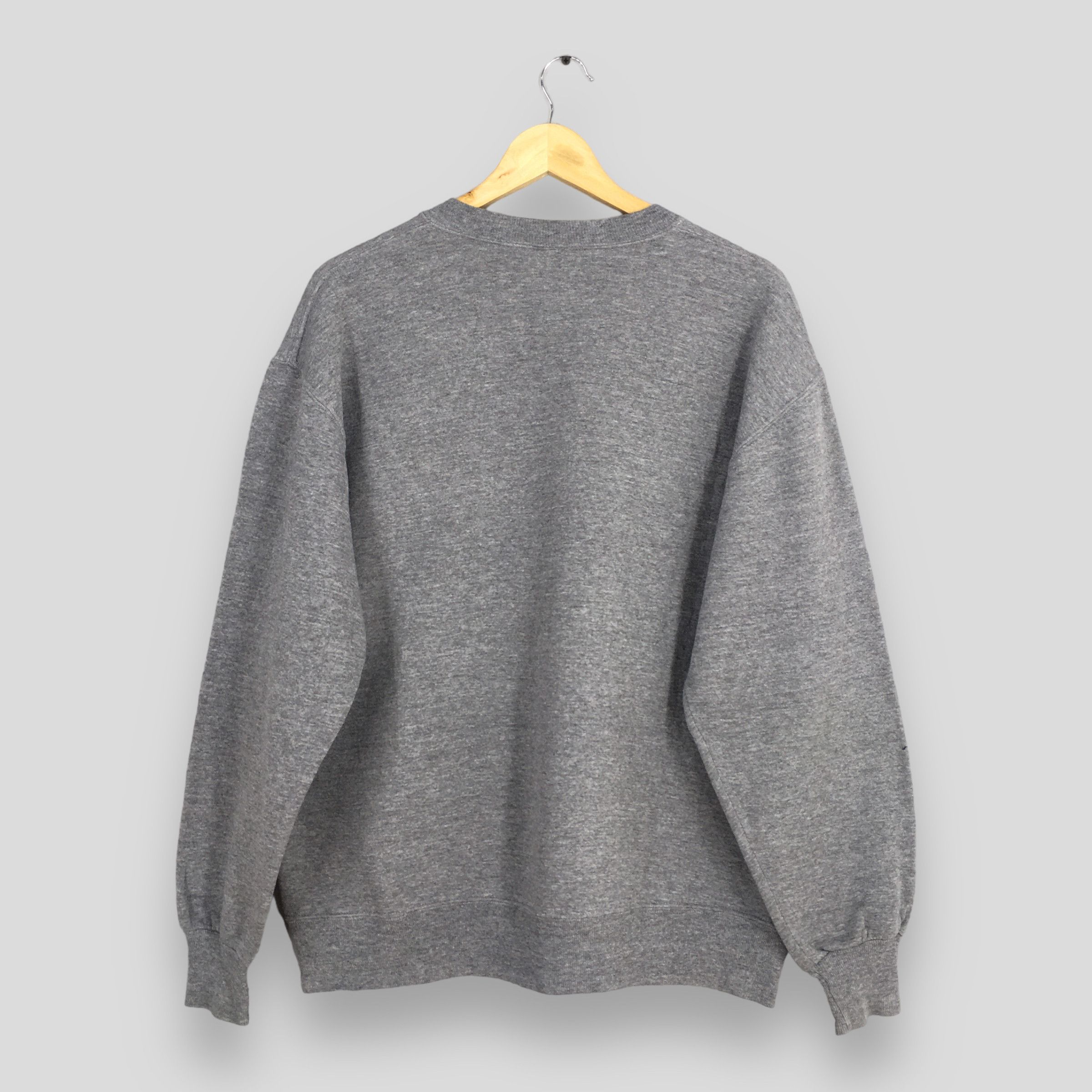 Russell Athletic Vintage 90s Russell Athletic Gray Plain Sweatshirt XL Size US XL / EU 56 / 4 - 7 Thumbnail