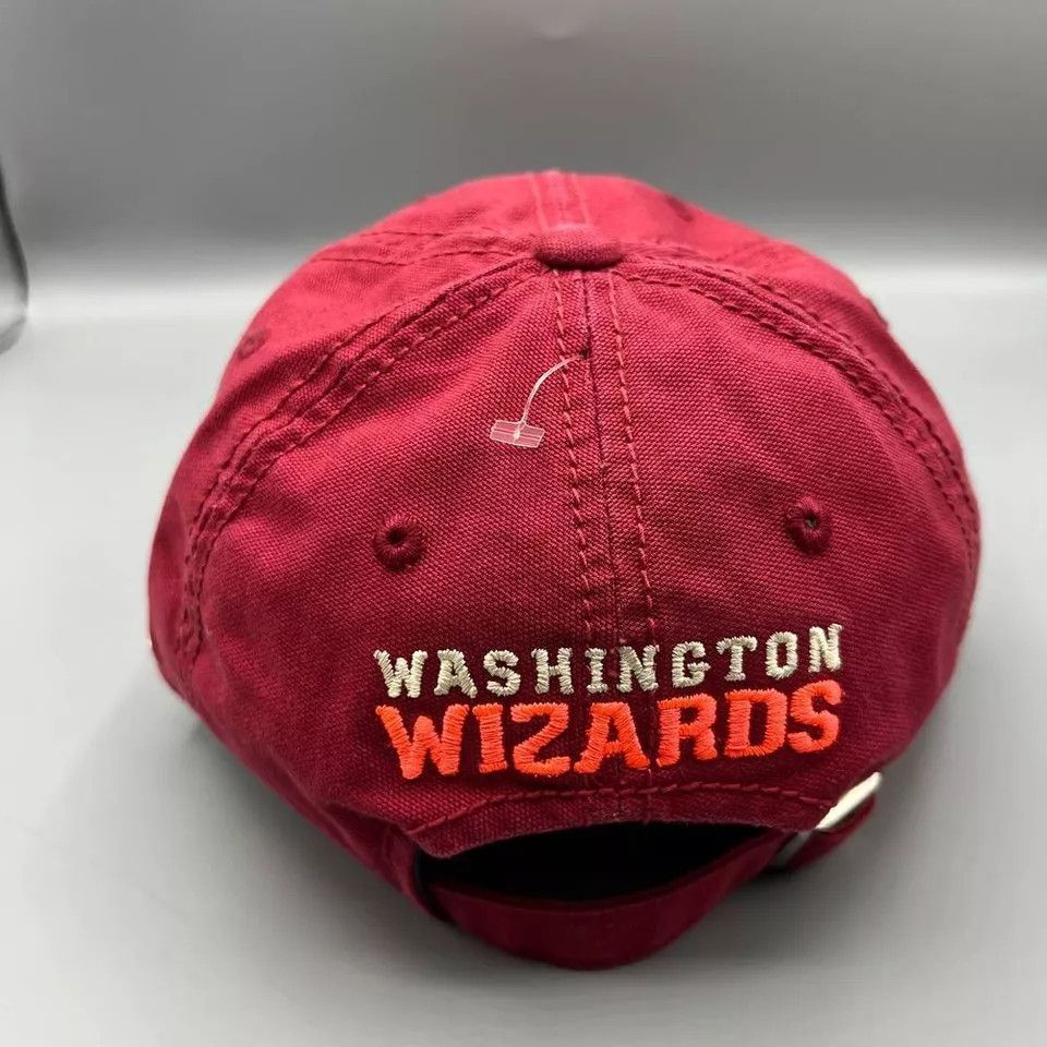 Adidas Washington Wizards Hat Men Red Blue Adidas Strap Back Cap Size ONE SIZE - 4 Thumbnail