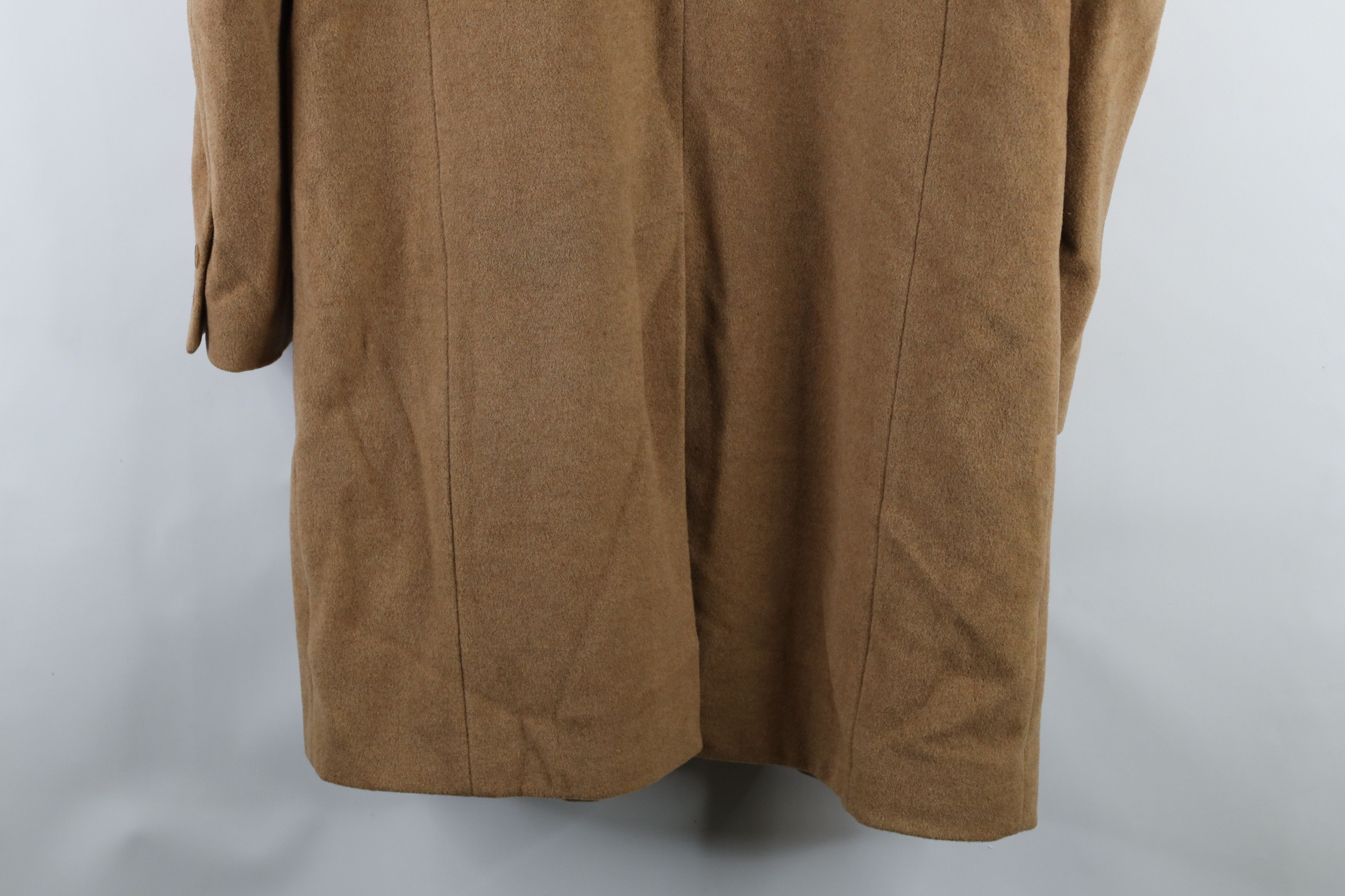 Gap × Vintage Vintage Y2K 2000 Gap Cashmere Blend Overcoat Jacket Beige Size L / US 10 / IT 46 - 12 Thumbnail