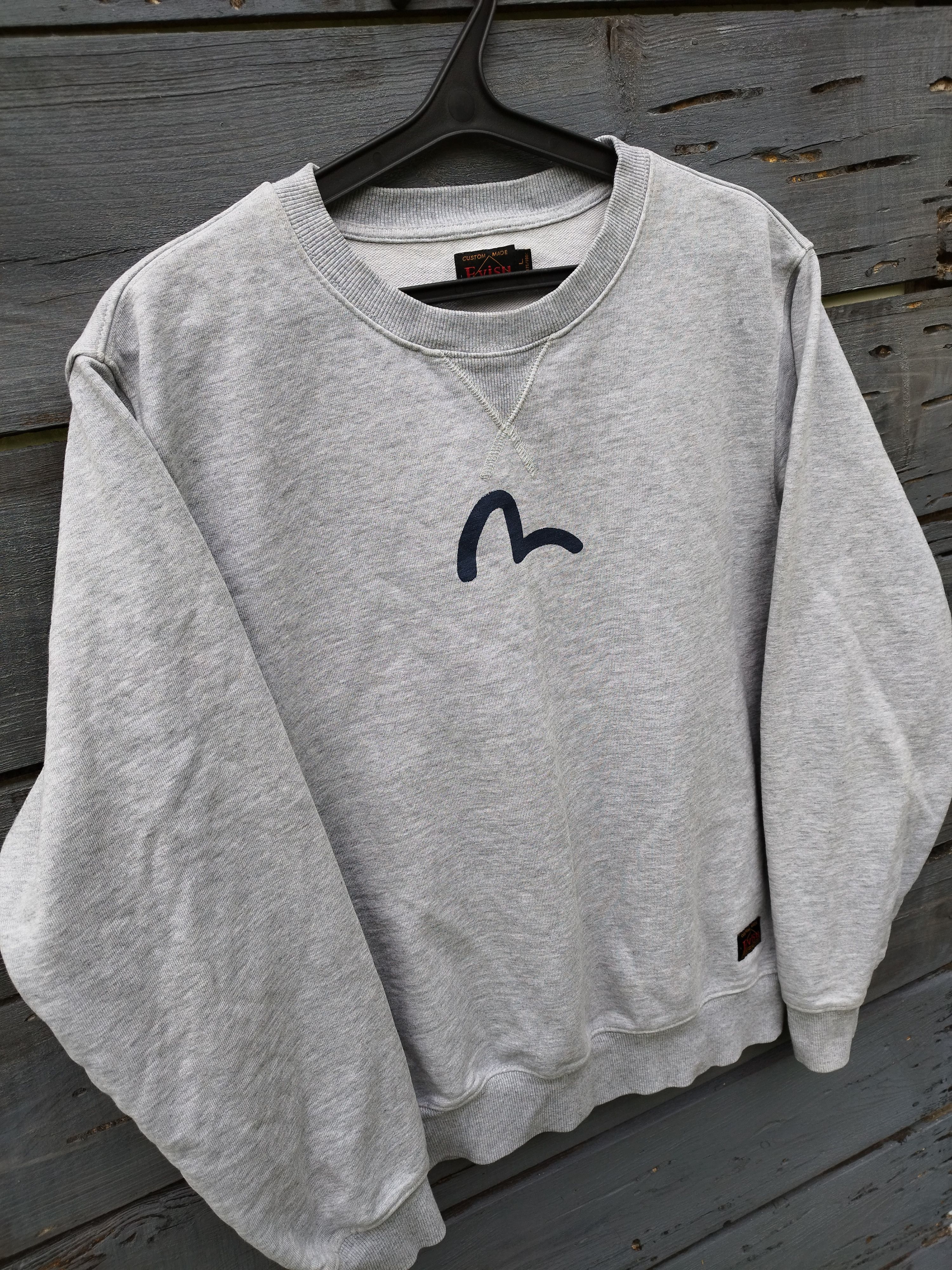 Evisu Evisu Heritage Sweatshirt Seagull Logo Crewneck Pullover Size US L / EU 52-54 / 3 - 2 Thumbnail