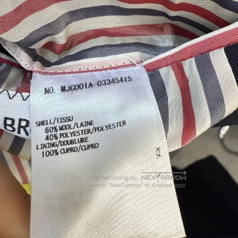 Thom Browne Seasonal Color Block Cardigan .
