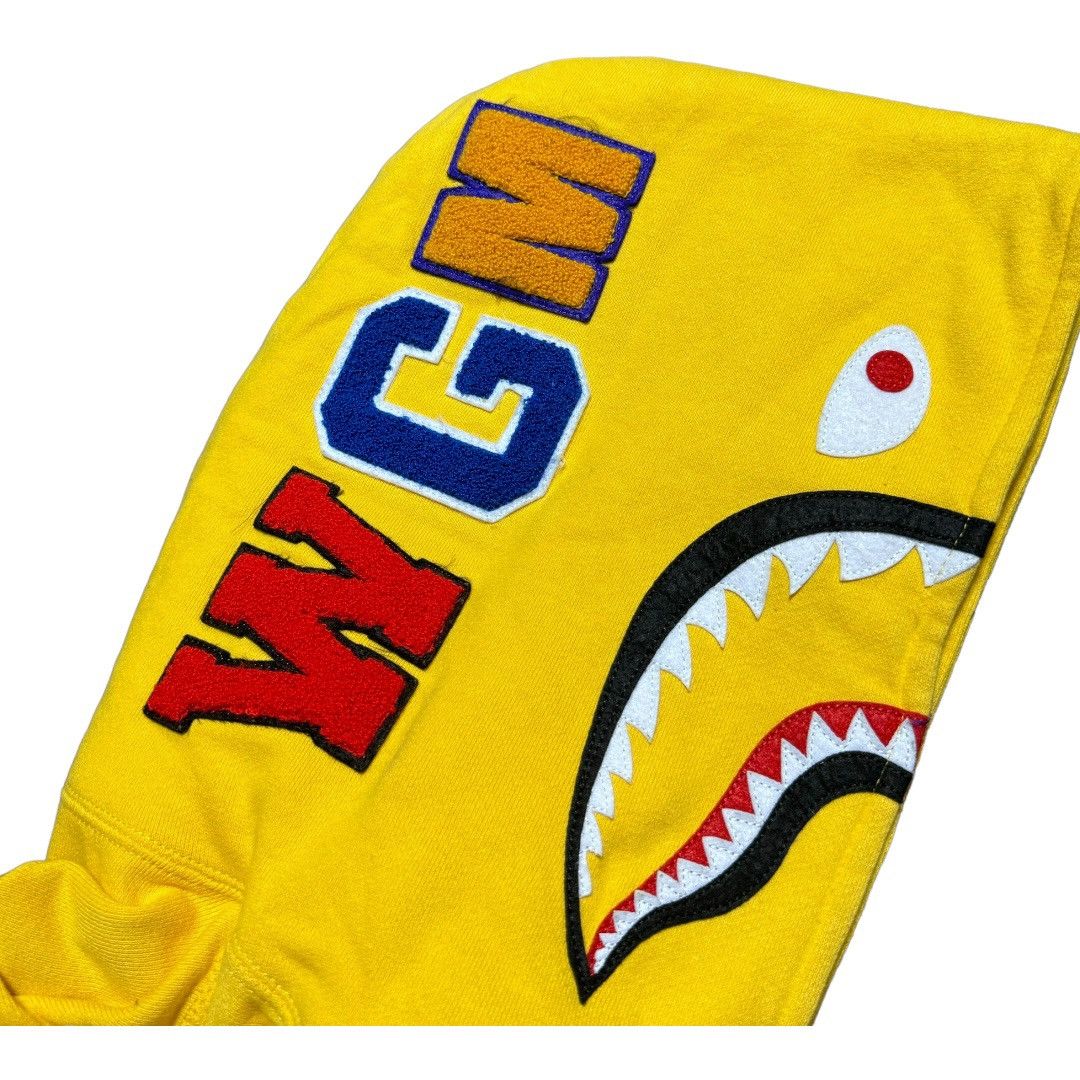 Bape BAPE Shark Pullover Hoodie Yellow Size US S / EU 44-46 / 1 - 5 Thumbnail