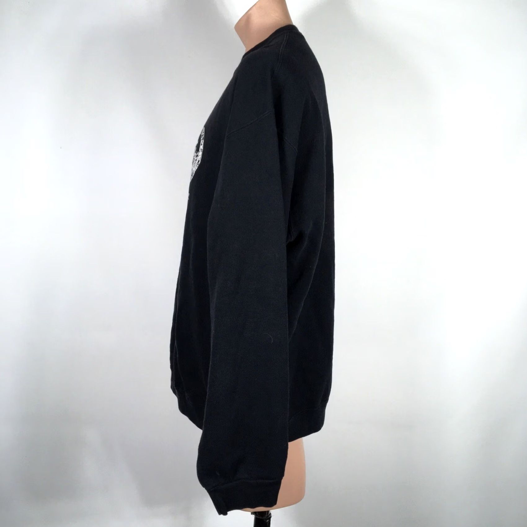 Delta VTG 90s Preserve Marine Life Earth Everyday San Diego Black Sweatshirt XL USA Delta Grunge Long Sleeve Cotton Blend Decorated Kid? Size US XL / EU 56 / 4 - 5 Thumbnail