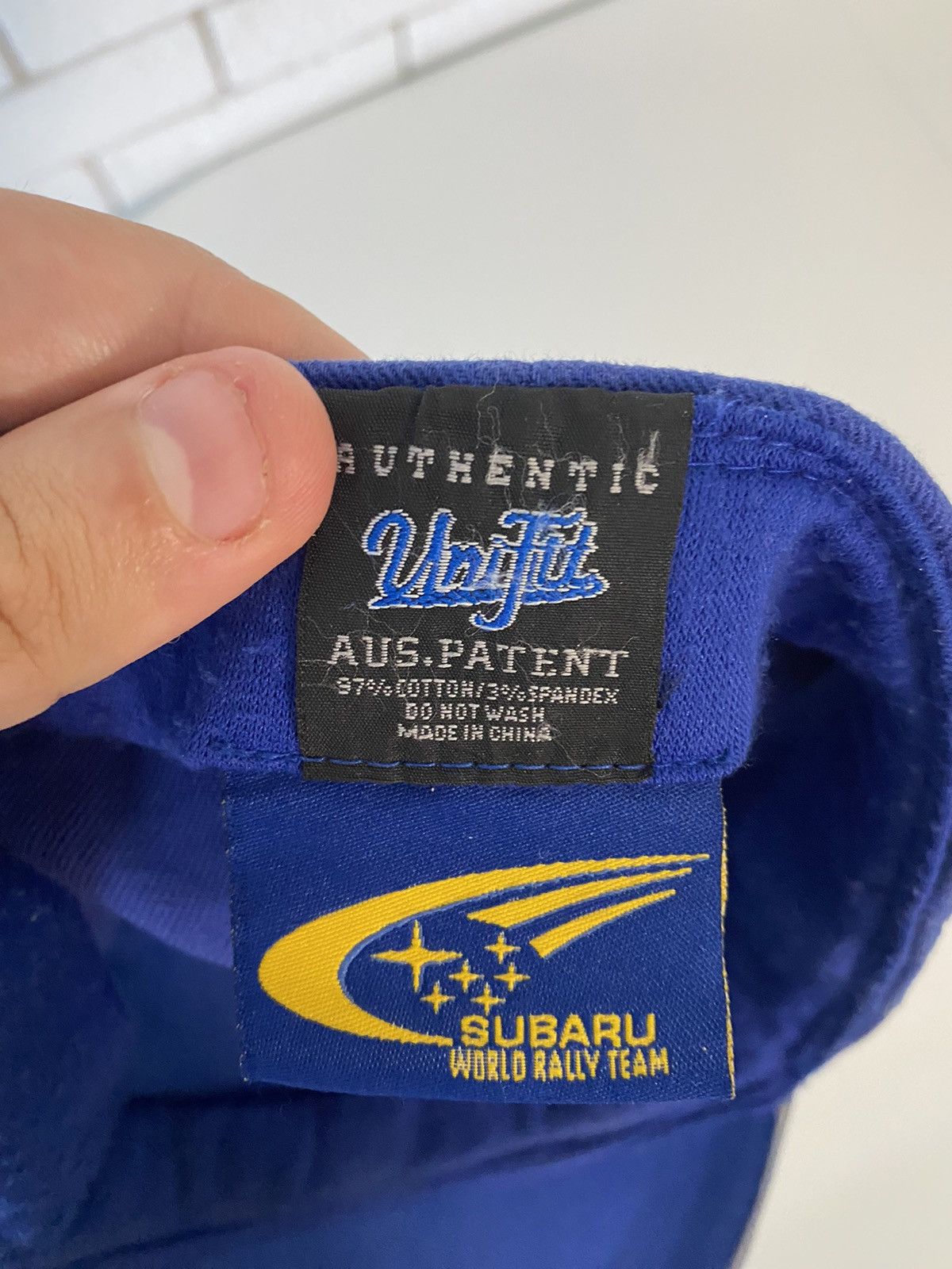 Vintage Subaru world rally team racing cap hat Size ONE SIZE - 9 Thumbnail