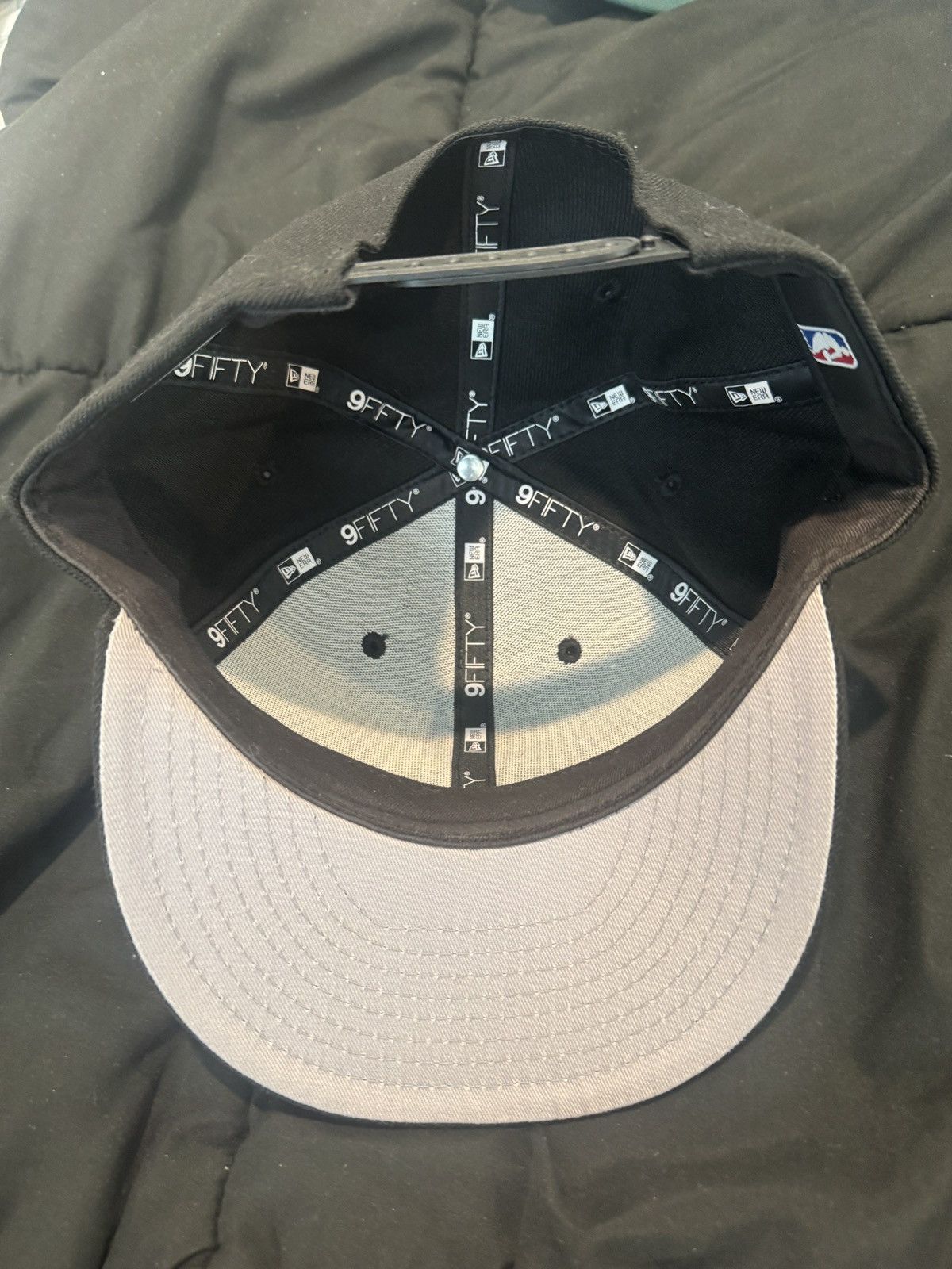 New Era Black Lakers SnapBack Size ONE SIZE - 2 Thumbnail