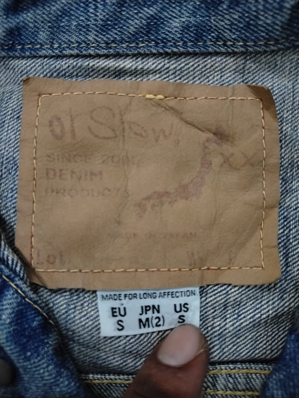 Orslow Type 2 1950 Orslow Denim Jacket Size US M / EU 48-50 / 2 - 8 Thumbnail
