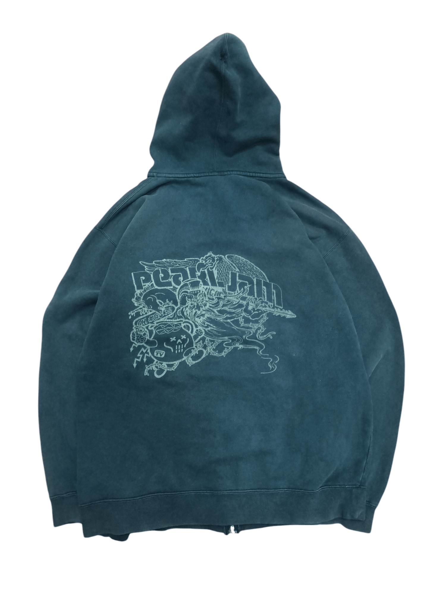 PEARL JAM ZIPPER HOODIE x ROCK BAND x RARE