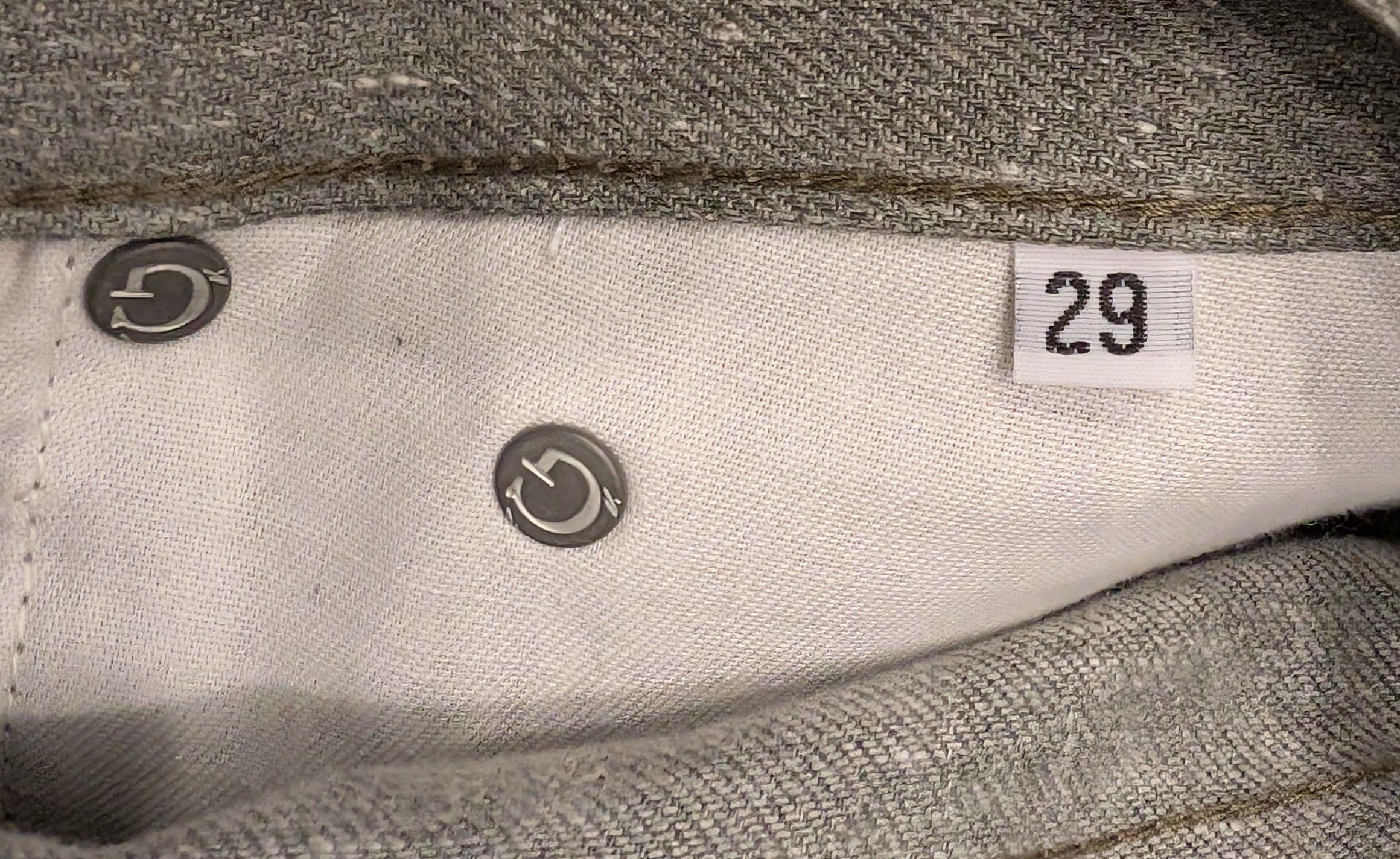Gustin LNWOT Gustin #520 Heather Green Grey Selvedge Denim Jeans Size US 29 - 5 Thumbnail