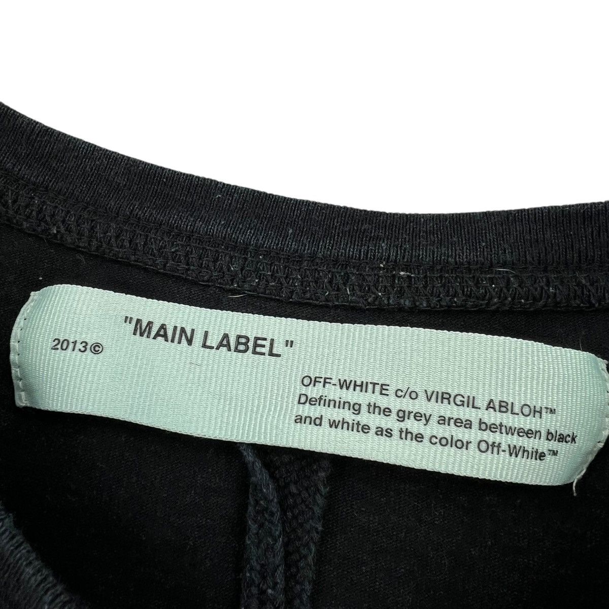 Off-White Off-White Mini Logo Black T Shirt Size US S / EU 44-46 / 1 - 3 Thumbnail