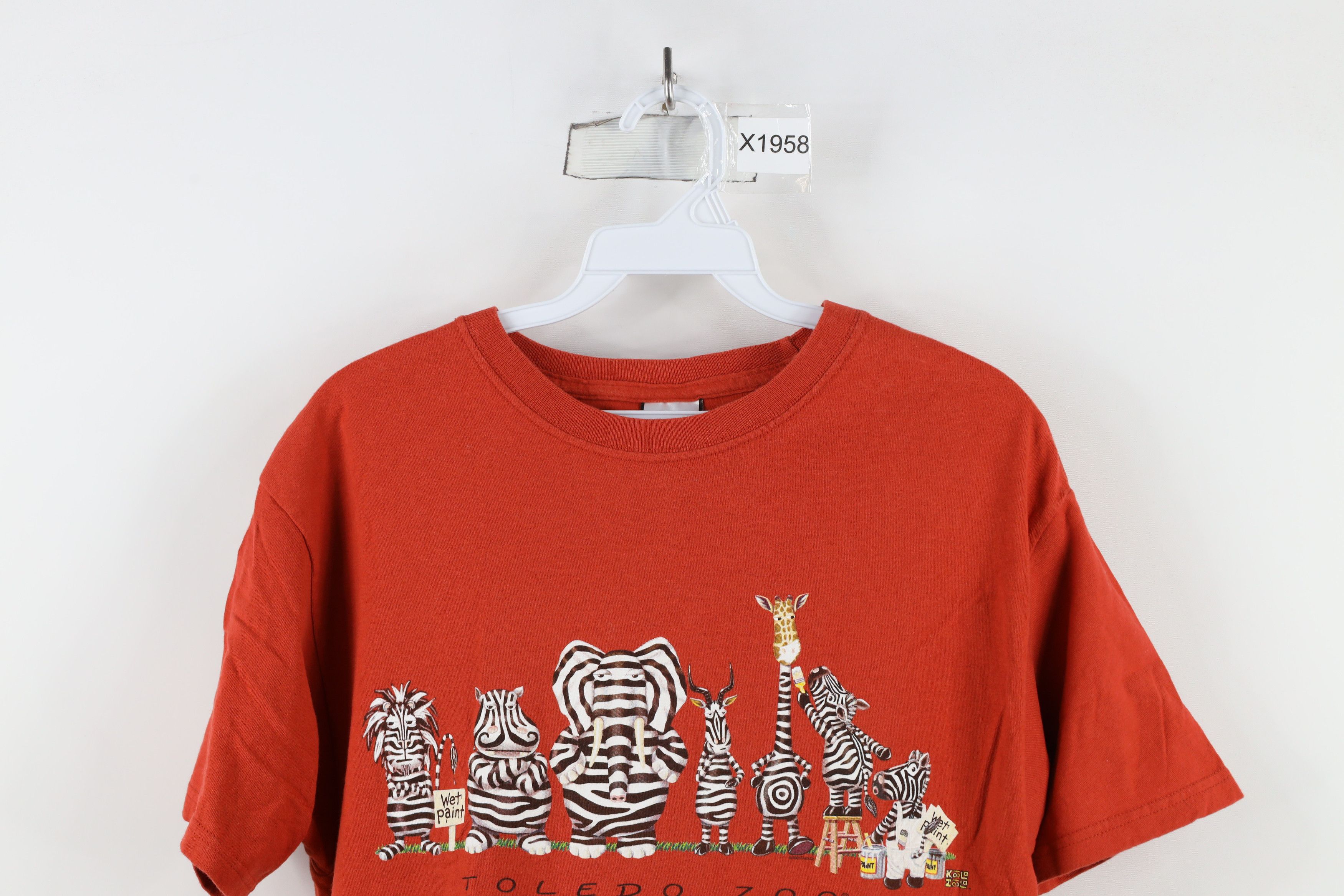Vintage Vintage Y2K 2001 Streetwear Toledo Zoo Short Sleeve T-Shirt Size M / US 6-8 / IT 42-44 - 2 Thumbnail