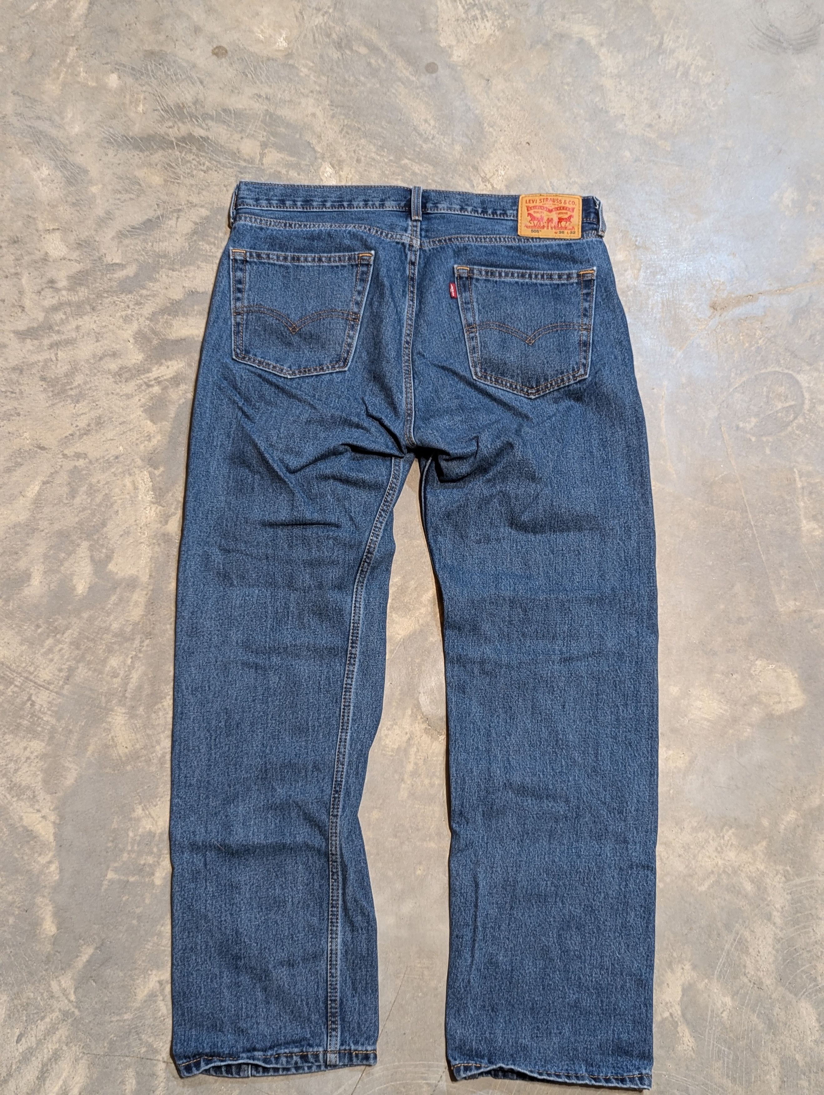 Levi's Levi's 505 denim 36X32 Size US 36 / EU 52 - 2 Thumbnail