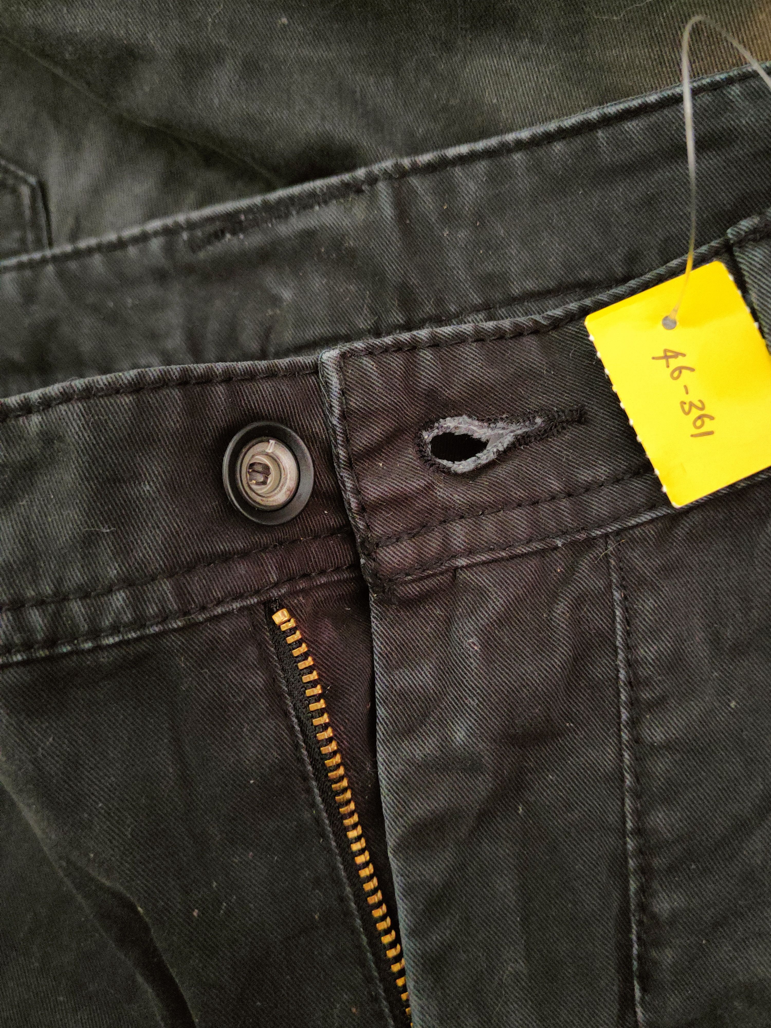 Japanese Brand DL Evenriver Black Faded Multipocket Cargo Pants #46-361 Size US 30 / EU 46 - 15 Thumbnail