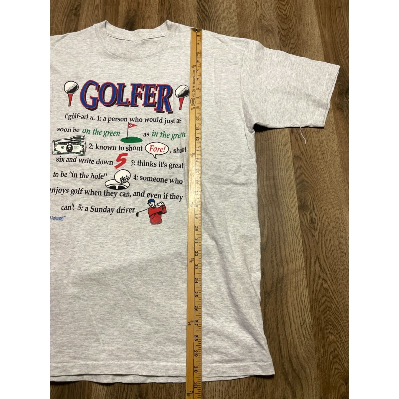 Soffe VTG Soffes Choice Shirt Men T-Shirt Short Sleeve Crew Neck Gray Size L Funny Golf Definition 90s? (if applicable) Mens Size US L / EU 52-54 / 3 - 7 Thumbnail