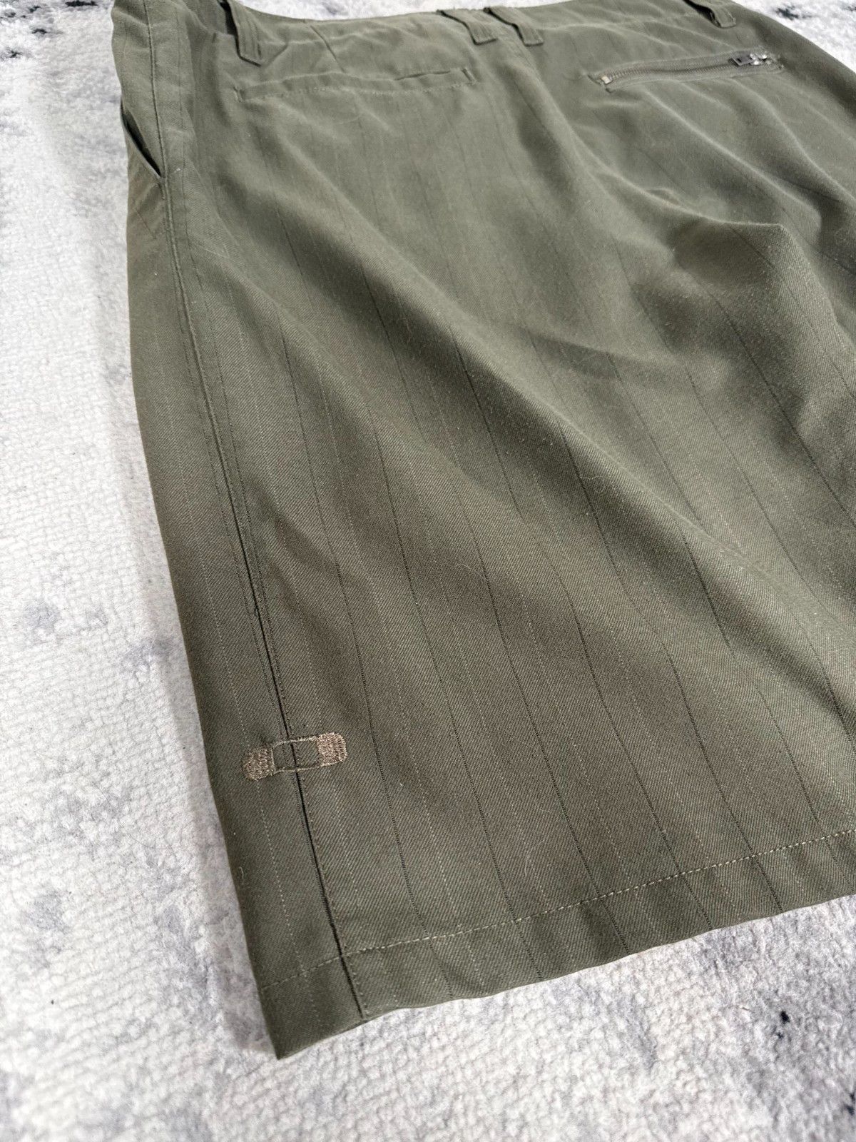 Oakley Y2K Oakley Striped Green Shorts Size US 36 / EU 52 - 5 Thumbnail