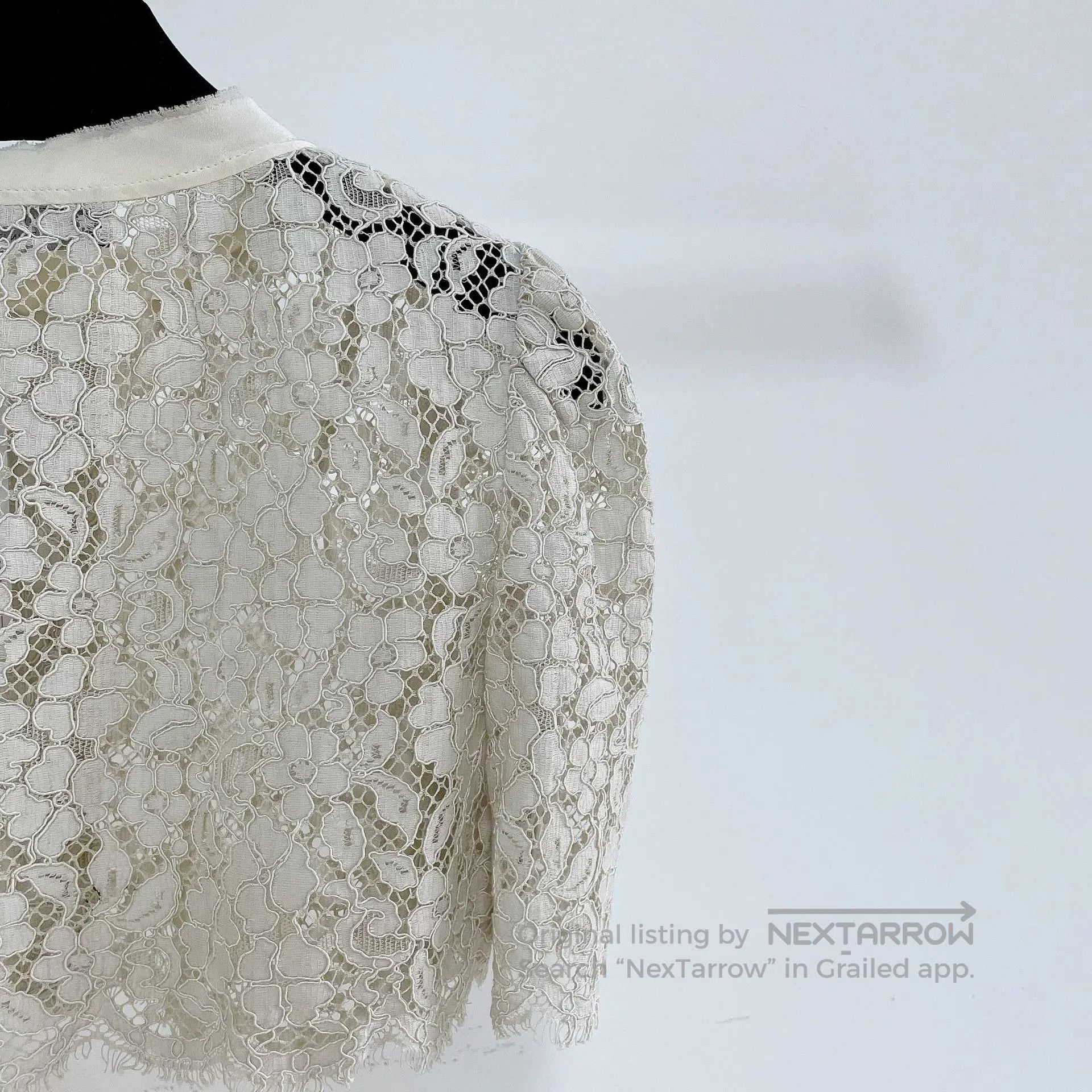 Dolce & Gabbana Dolce & Gabbana White Knit Top. Size S / US 4 / IT 40 - 4 Thumbnail
