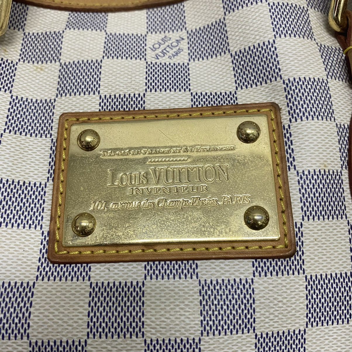 Louis Vuitton AUTHENTIC LOUIS VUITTON DAMIER AZUR HAMPSTEAD MM TOTE BAG Size ONE SIZE - 10 Thumbnail