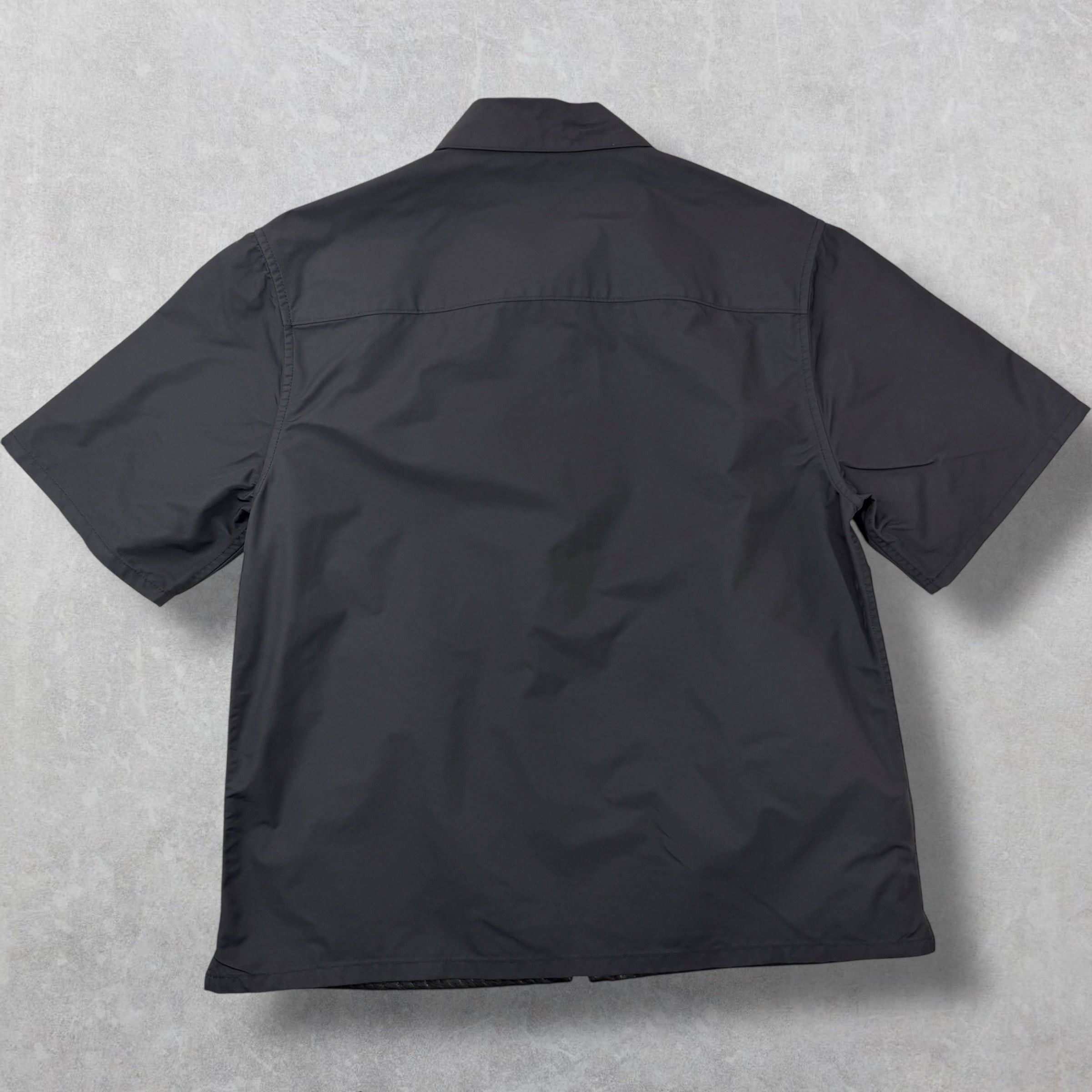 Chrome Hearts Chrome Hearts Nylon/Leather Cross Patch Work Shirt M Size US M / EU 48-50 / 2 - 2 Thumbnail