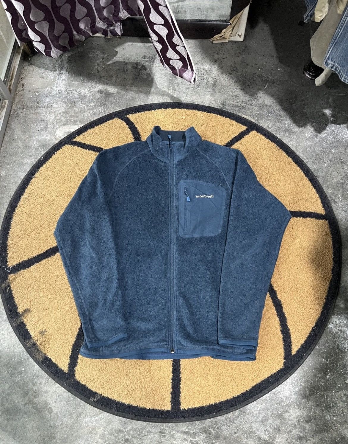 Montbell 🔥Montbell Fleece Zipper Jacket Size US S / EU 44-46 / 1 - 3 Thumbnail