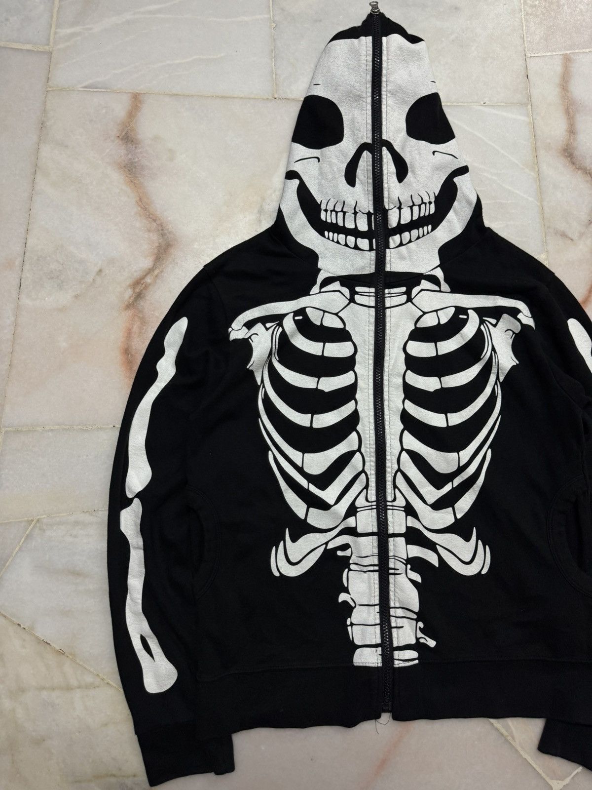 Roen 💥KAPITAL INSPIRED SKELETON BONES FULLY ZIPPER BY JAPANESE Size US S / EU 44-46 / 1 - 5 Thumbnail