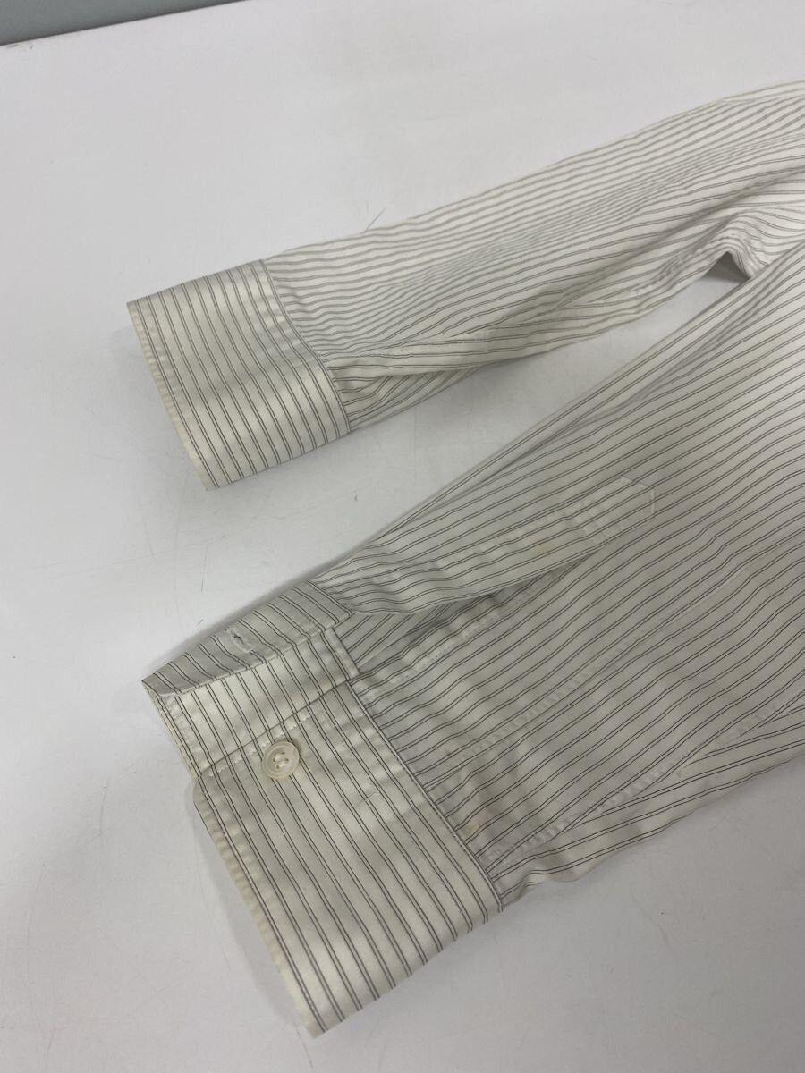 Comme des Garcons Homme Plus 2012 Striped Frill Shirt Size US M / EU 48-50 / 2 - 8 Thumbnail