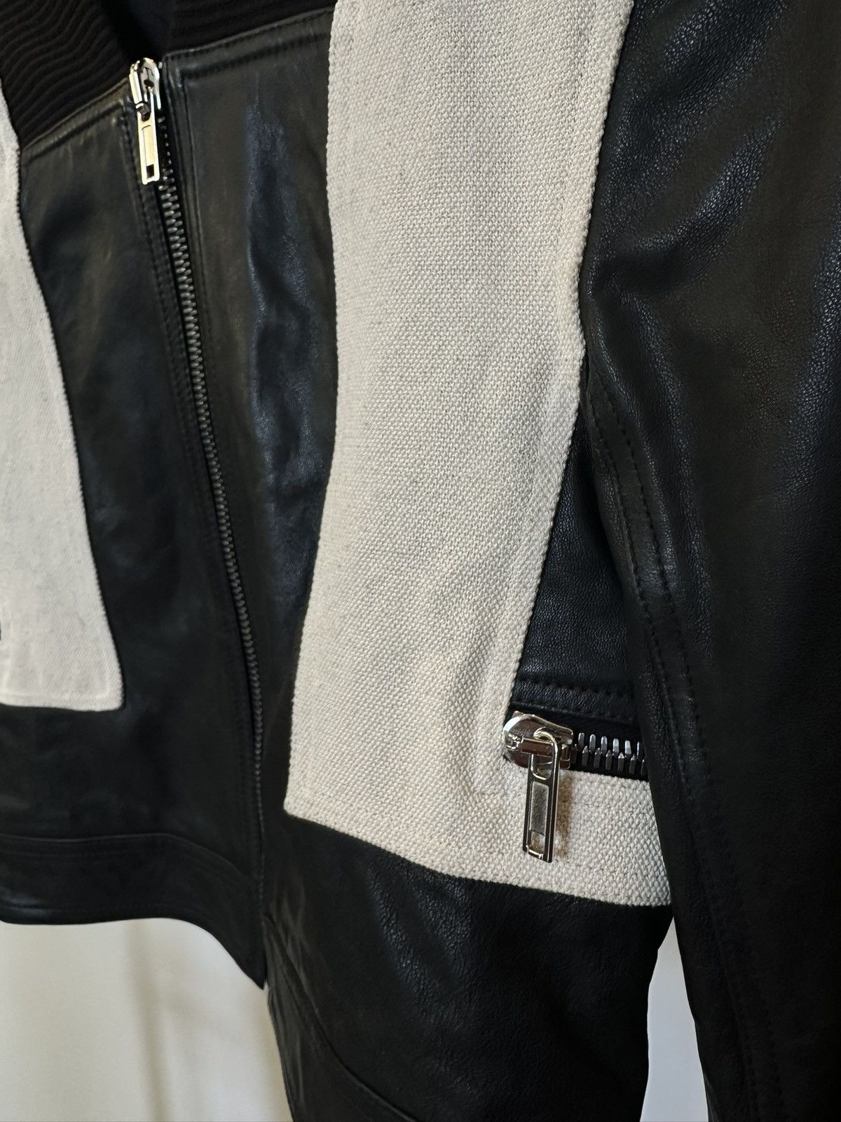 Rick Owens Rick Owens Walrus Bomber Leather Jacket Size US S / EU 44-46 / 1 - 4 Thumbnail