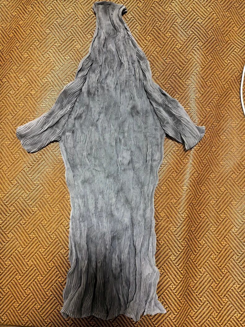 Issey Miyake Issey Miyake Grey main line, willow twigs, semi-high colla Size XS / US 0-2 / IT 36-38 - 1 Thumbnail