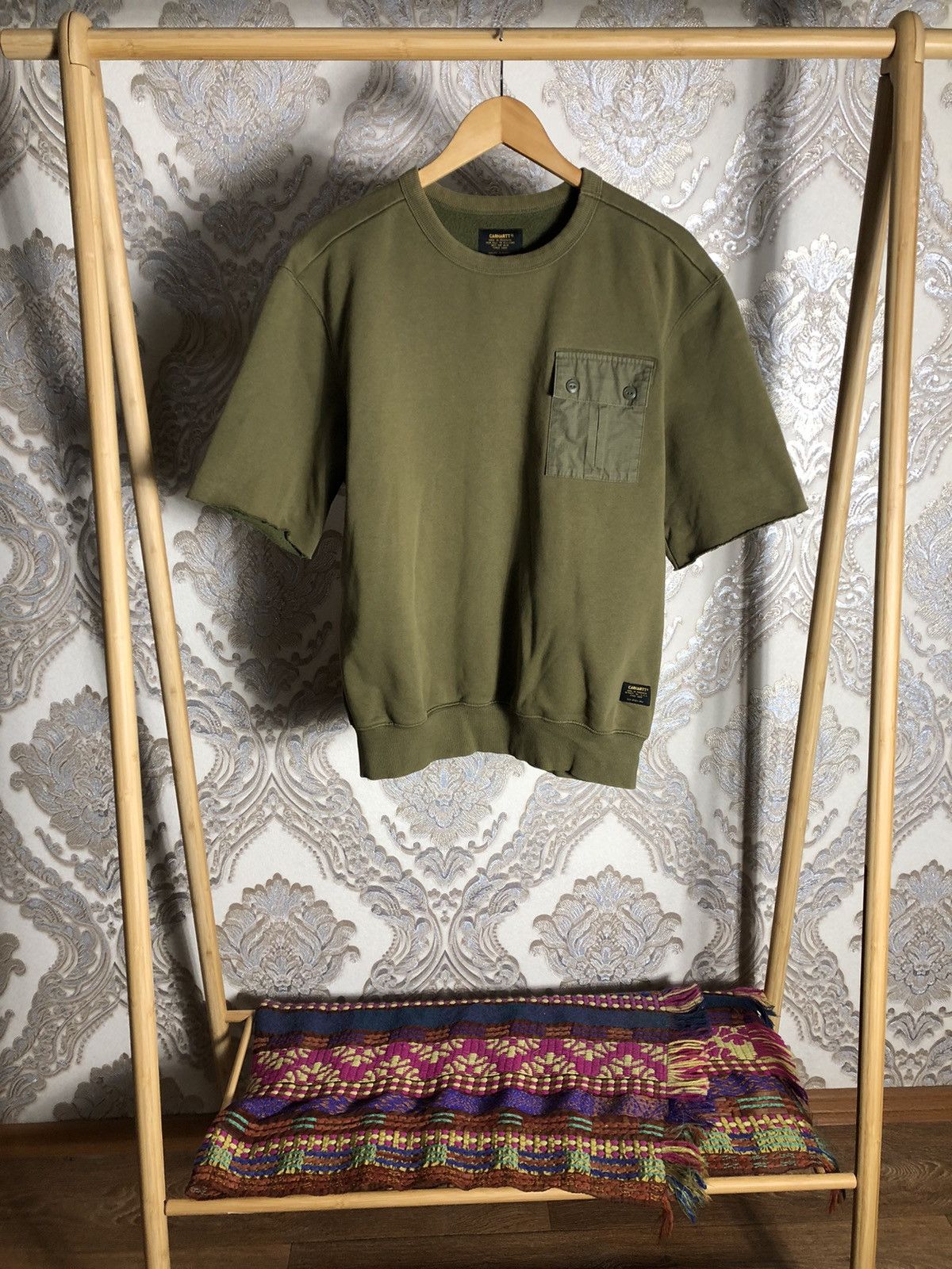 Carhartt Wip VINTAGE CARHARTT WIP MILITARY POCKET SWEATER DESIGNER Y2K Size US M / EU 48-50 / 2 - 1 Thumbnail