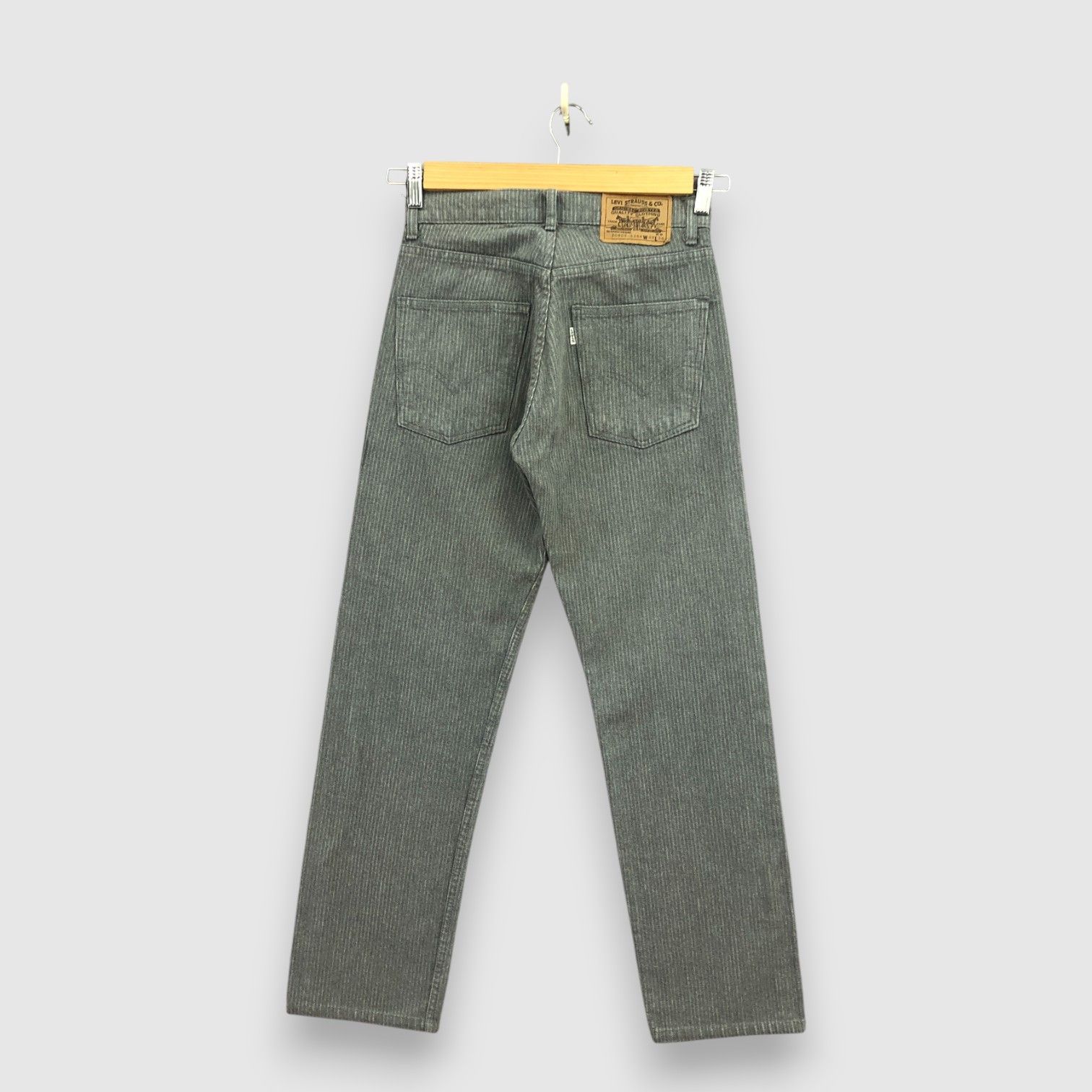 Levi's Vintage Levis 505 Jeans Y2K Levi's Hickory White Tabs Denim Size 26" / US 2 / IT 38 - 2 Thumbnail