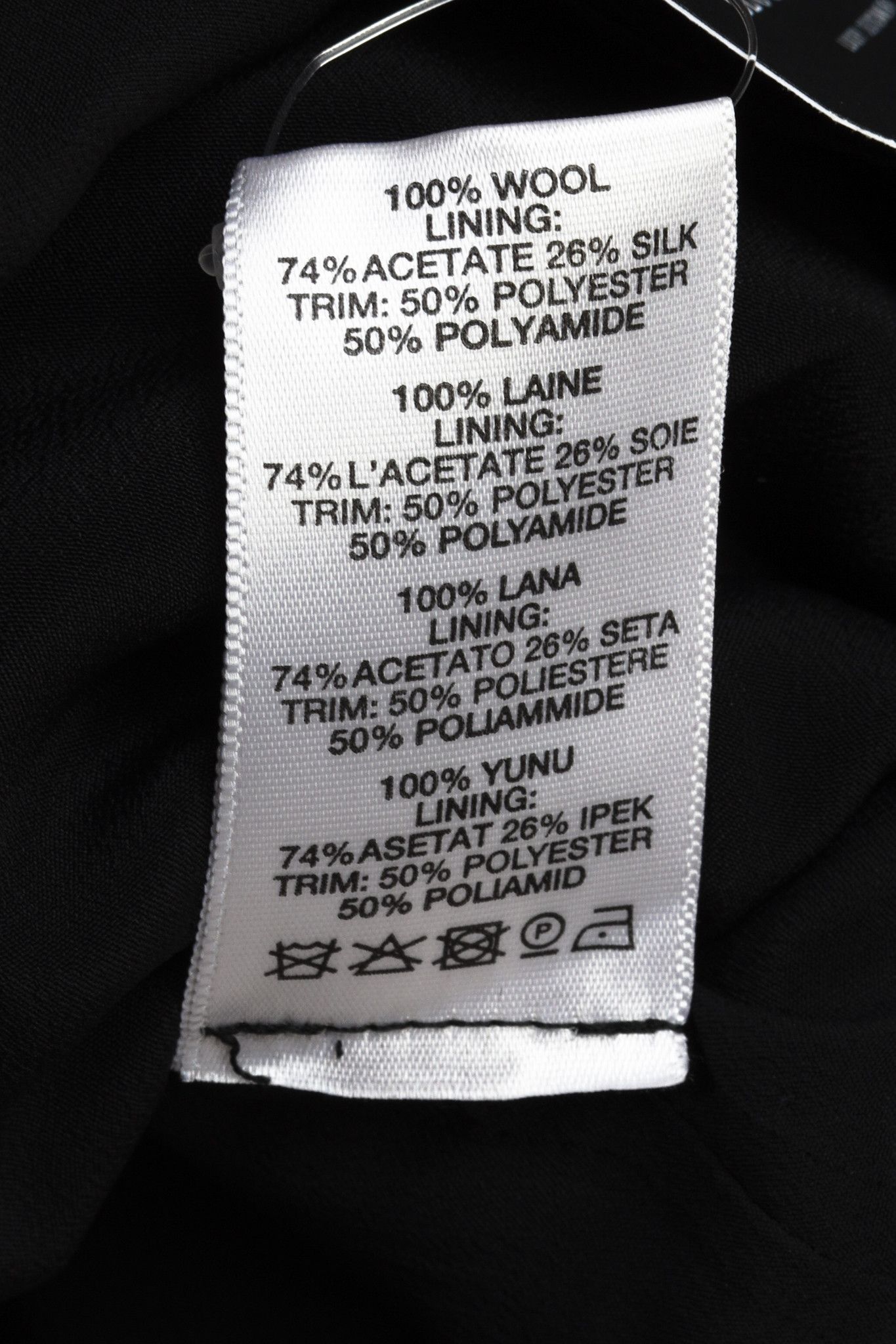 Christopher Kane Christopher Kane Black Lace Appliqué Wool Shift Dress Size M / US 6-8 / IT 42-44 - 10 Thumbnail