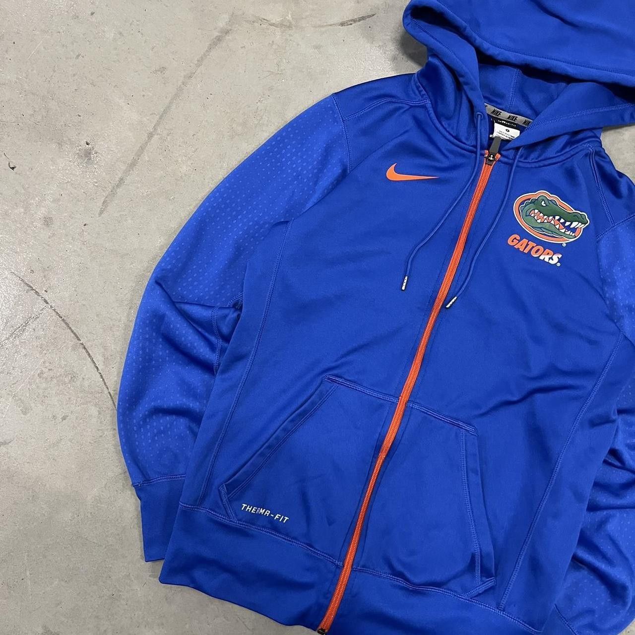 Nike × Vintage Vintage Y2K Nike University Of Florida Gators ZipUp Hoodie Size US S / EU 44-46 / 1 - 2 Thumbnail