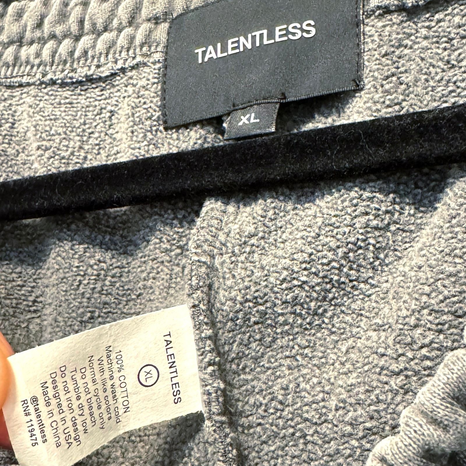 Talentless •NEW• TALENTLESS charcoal Gray Jogger Sweatpants • XL Size US 36 / EU 52 - 7 Thumbnail