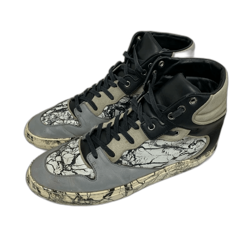 Balenciaga Balenciaga Marble Reflective Sneakers Size 43 Size US 10 / IT 40 - 1 Thumbnail