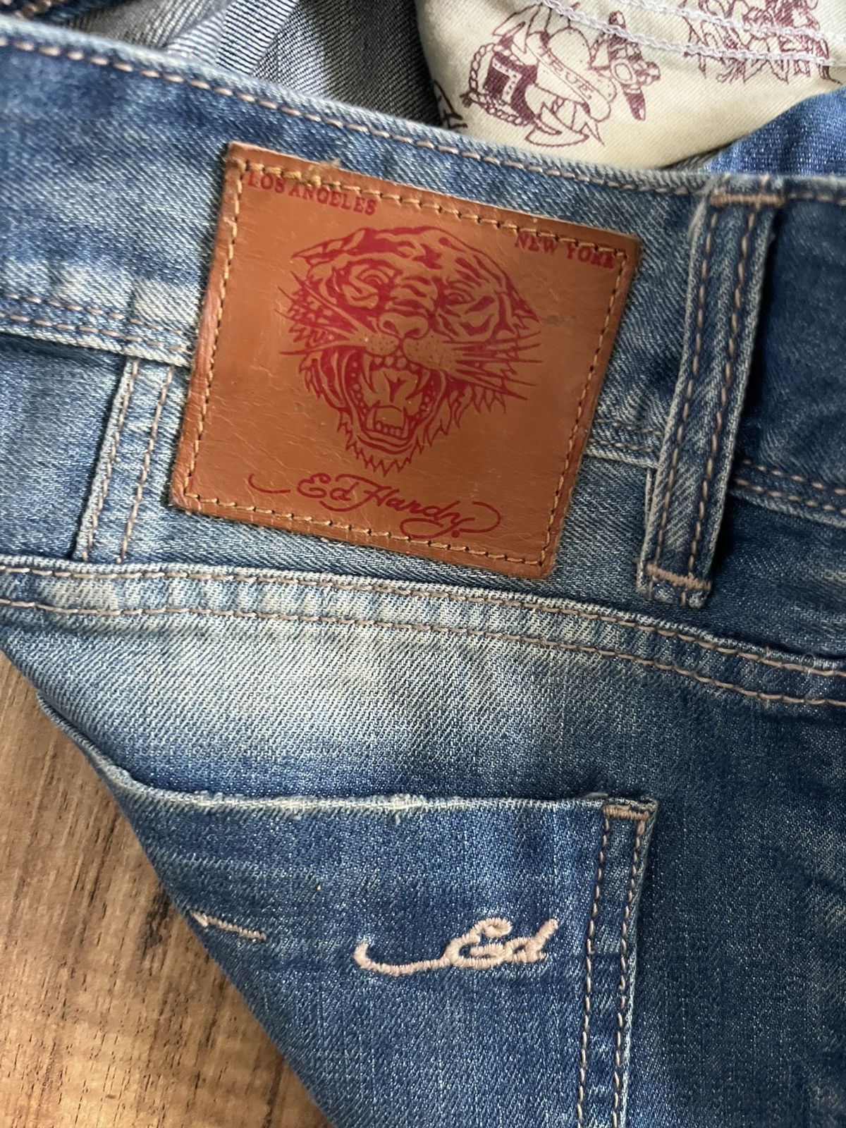 Ed Hardy Ed Hardy tiger jeans Size US 31 - 5 Thumbnail