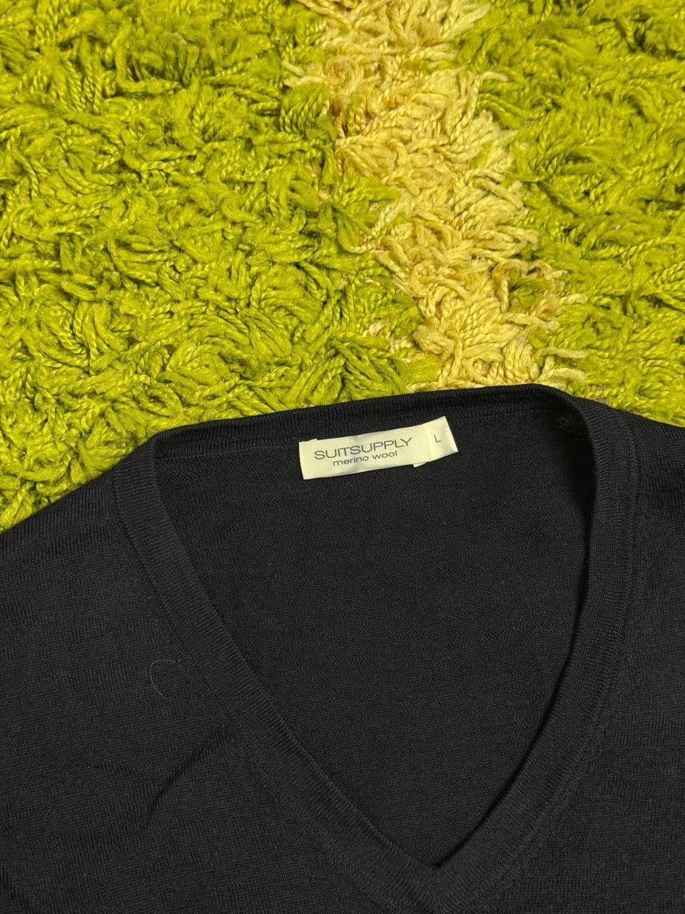 Suitsupply Mens Suitsupply Merino Wool Sweater Size US L / EU 52-54 / 3 - 2 Thumbnail