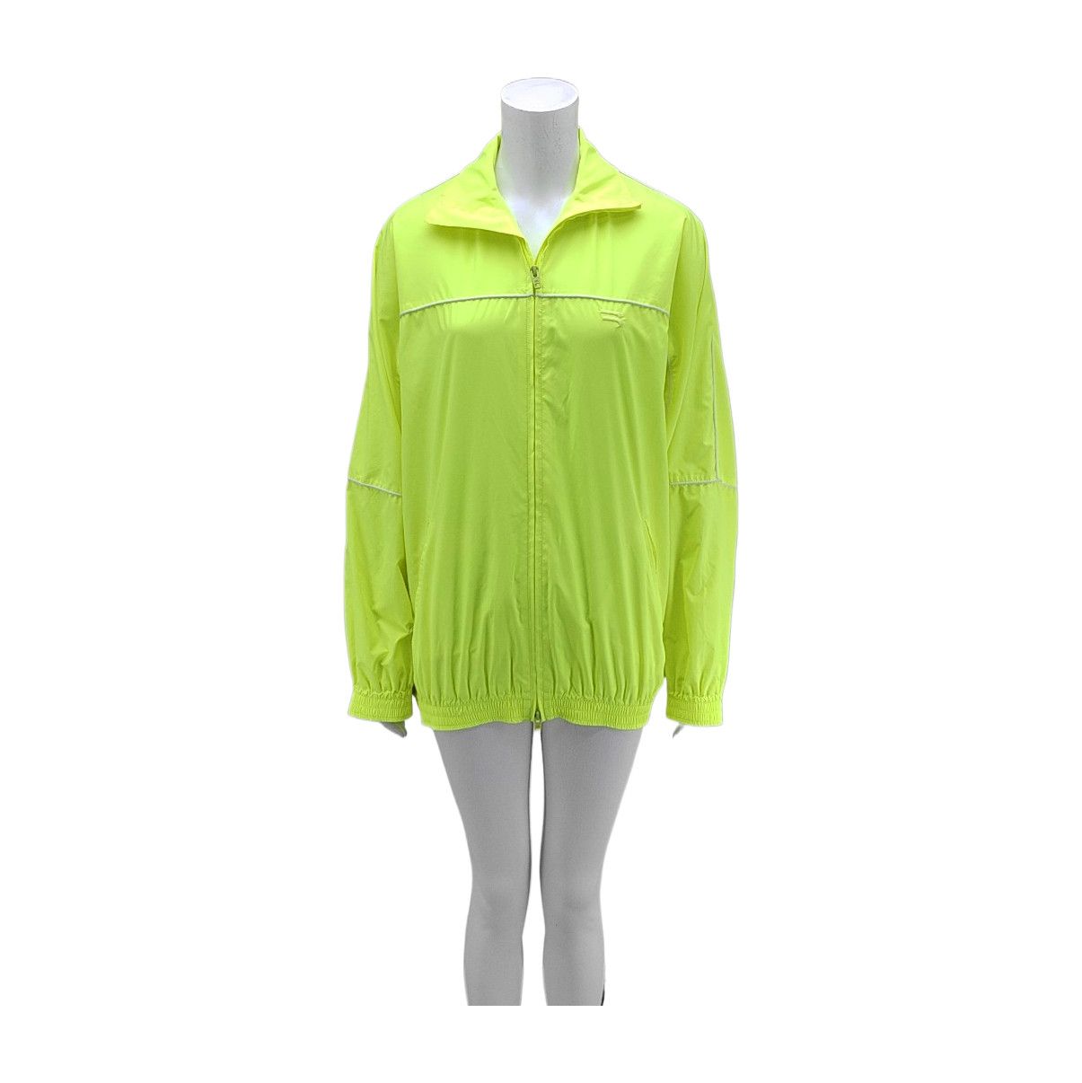 Balenciaga Balenciaga Neon Green Windbreaker Size S Size XS / US 0-2 / IT 36-38 - 1 Thumbnail