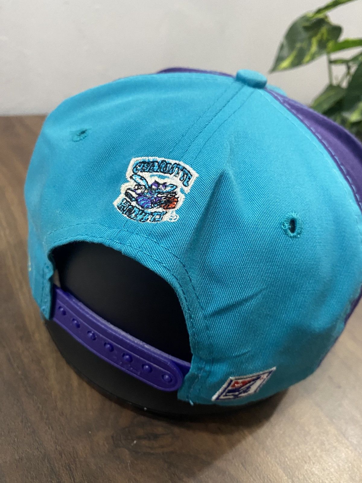 NBA × The Game × Vintage Vintage 90s NBA Charlotte Hornets Cap Hat Size ONE SIZE - 5 Thumbnail