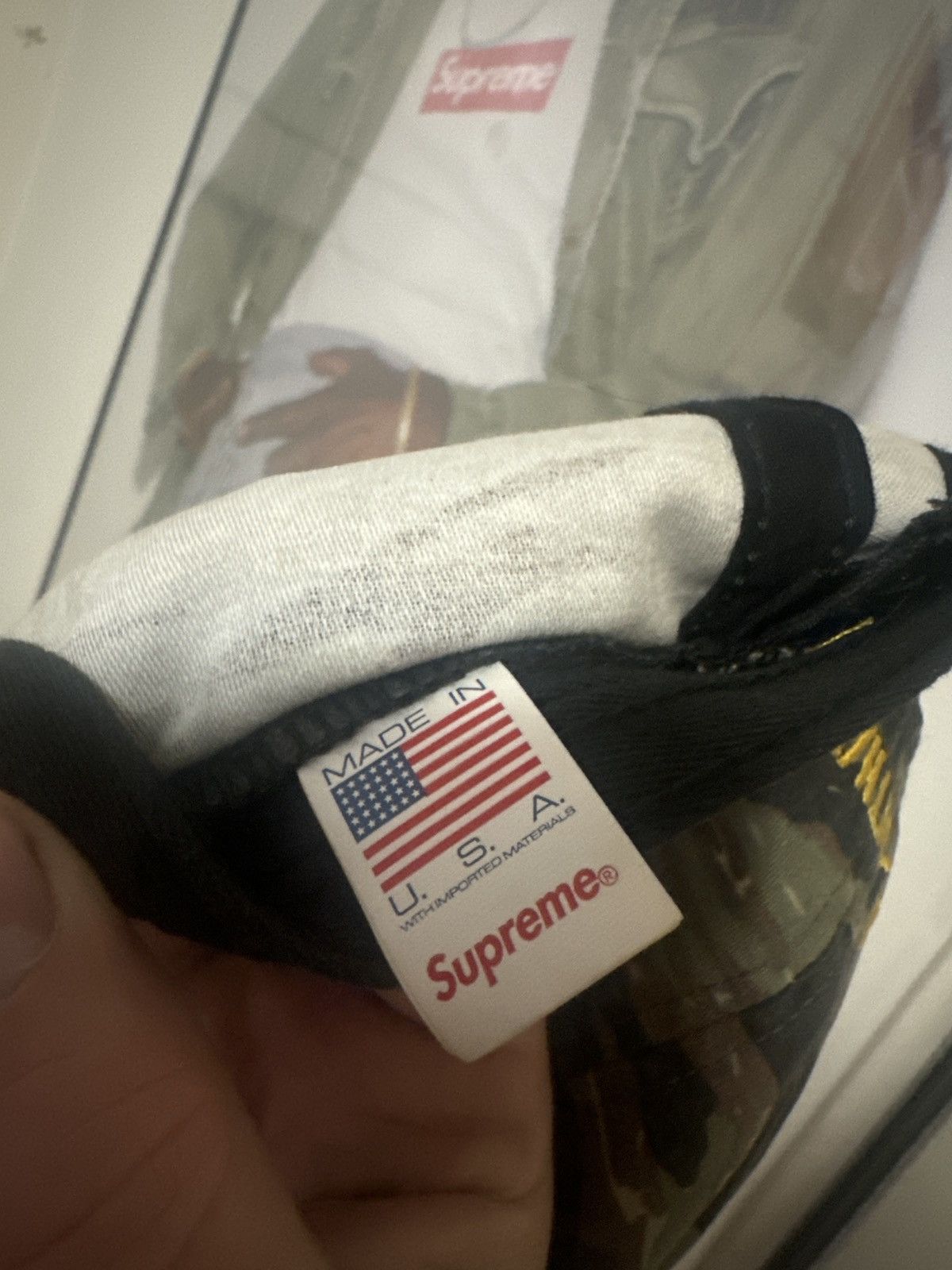 Supreme Supreme Military Camp Cap Tiger Camo | Grailed