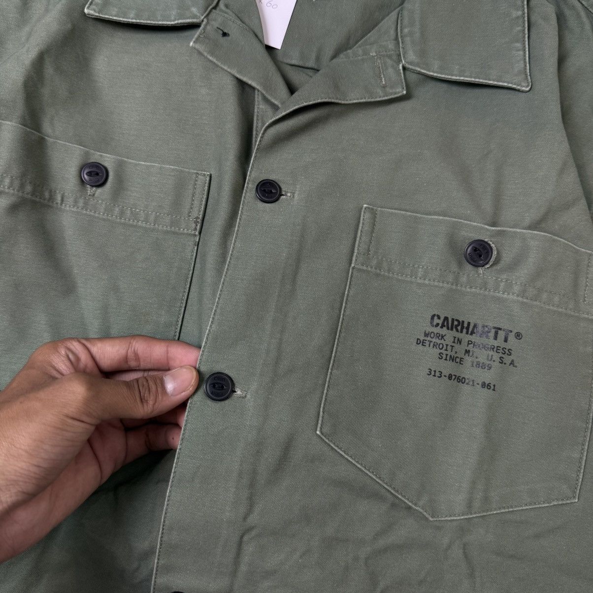 Carhartt Carhartt S/S curt Shirt military green Size US XL / EU 56 / 4 - 3 Thumbnail