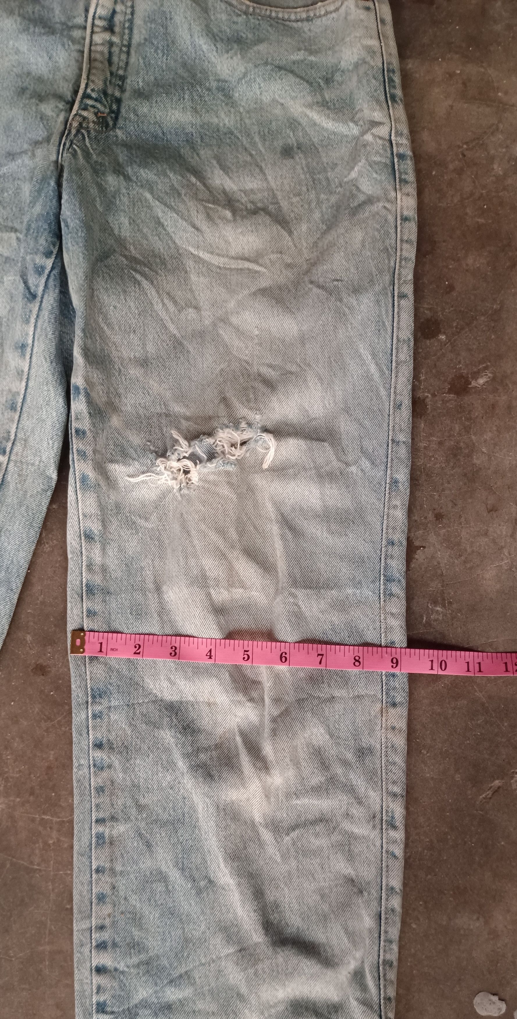 If Six Was Nine × Japanese Brand Vintage💥 Bobson Nouvelle Version Pro Distressed Denim Size US 30 / EU 46 - 16 Thumbnail