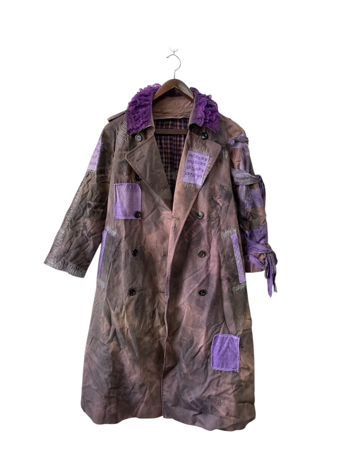 If Six Was Nine Vintage De Code Mad Punk Gothic Jacket Size US S / EU 44-46 / 1 - 5 Thumbnail