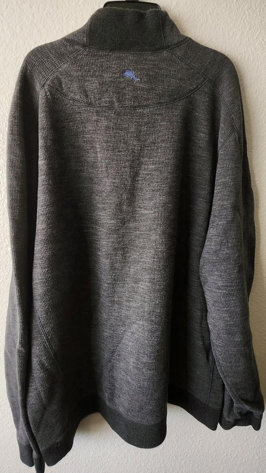Tommy Bahama Tommy Bahama Men's Flipsider Half Zip Reversible Sweater Size US XL / EU 56 / 4 - 4 Thumbnail