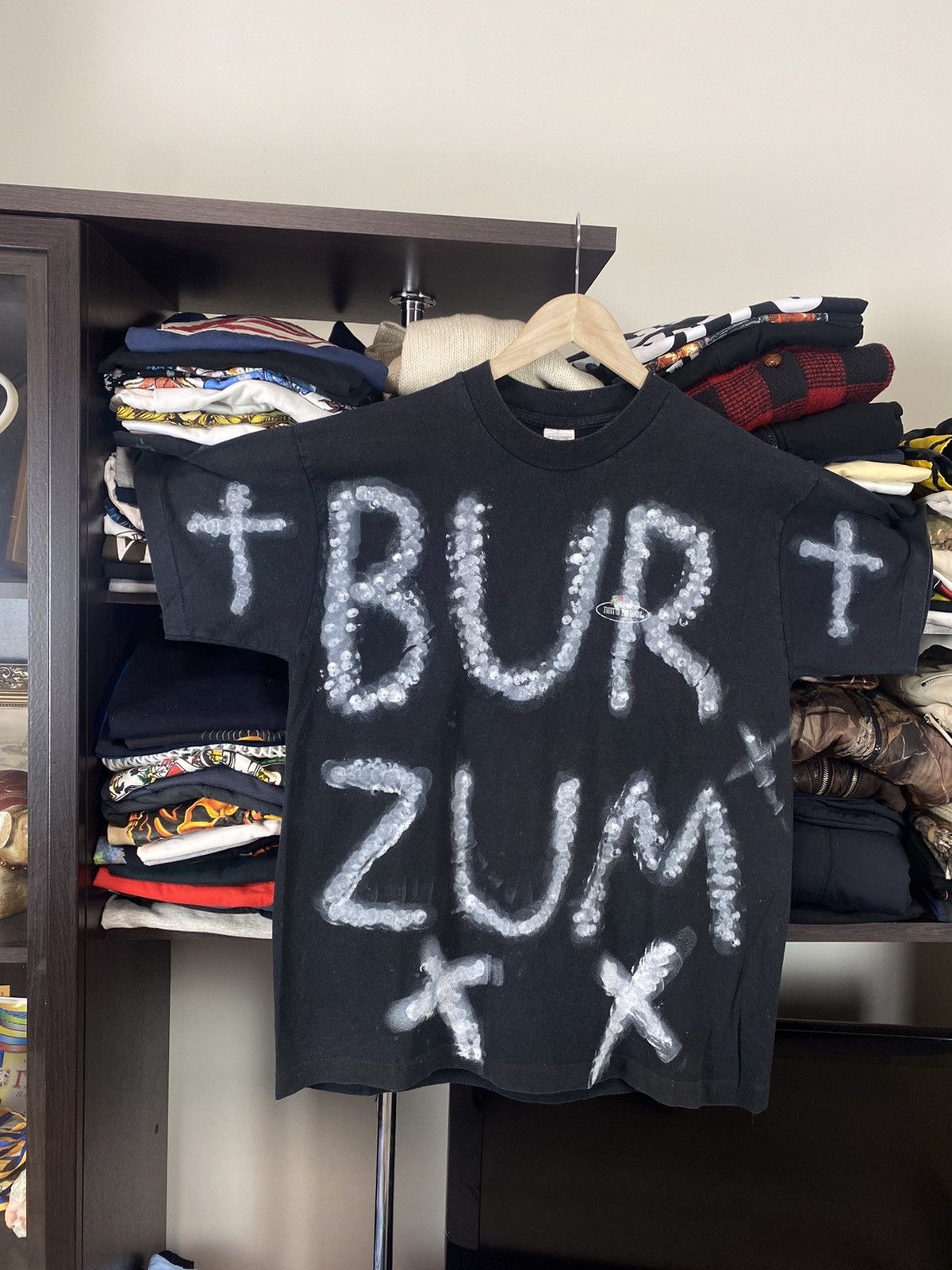 Band Tees × Vintage Vintage Y2K Burzum Custom Dye Music Tee Size US L / EU 52-54 / 3 - 3 Thumbnail