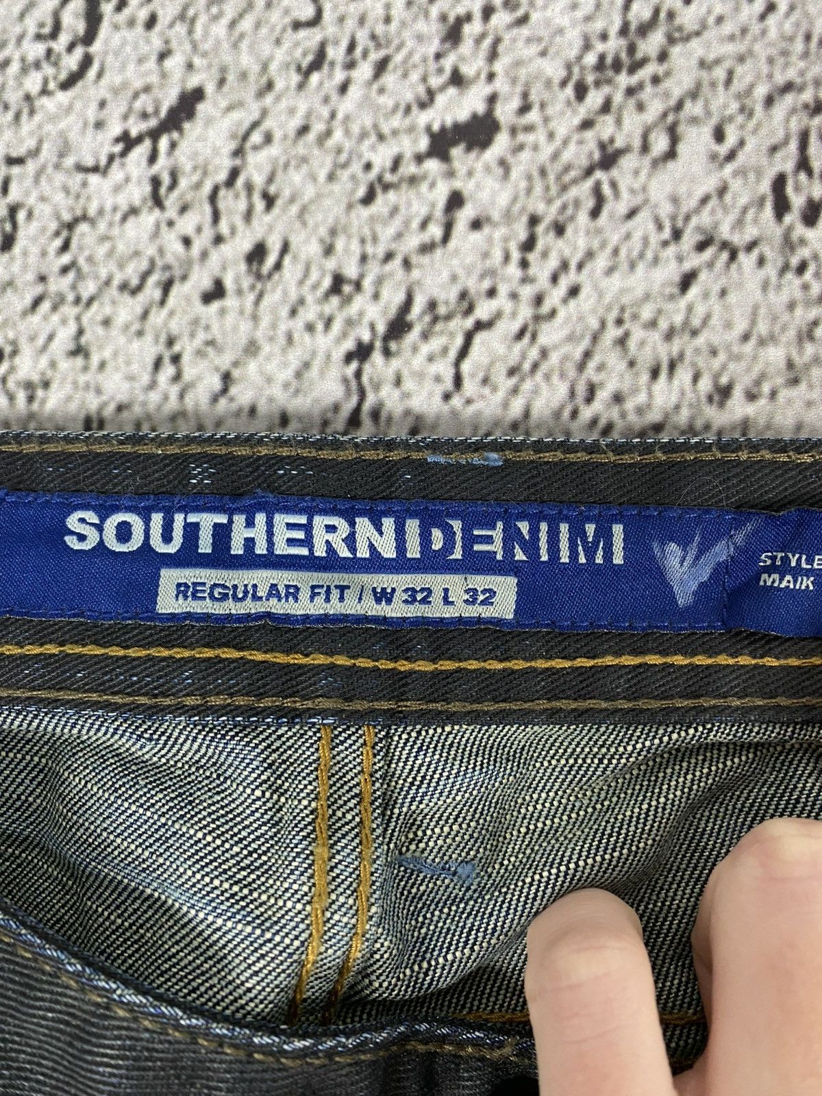 Vintage Vintage Y2K 00s style straight faded jeans streetwear 32 Size US 32 / EU 48 - 5 Thumbnail