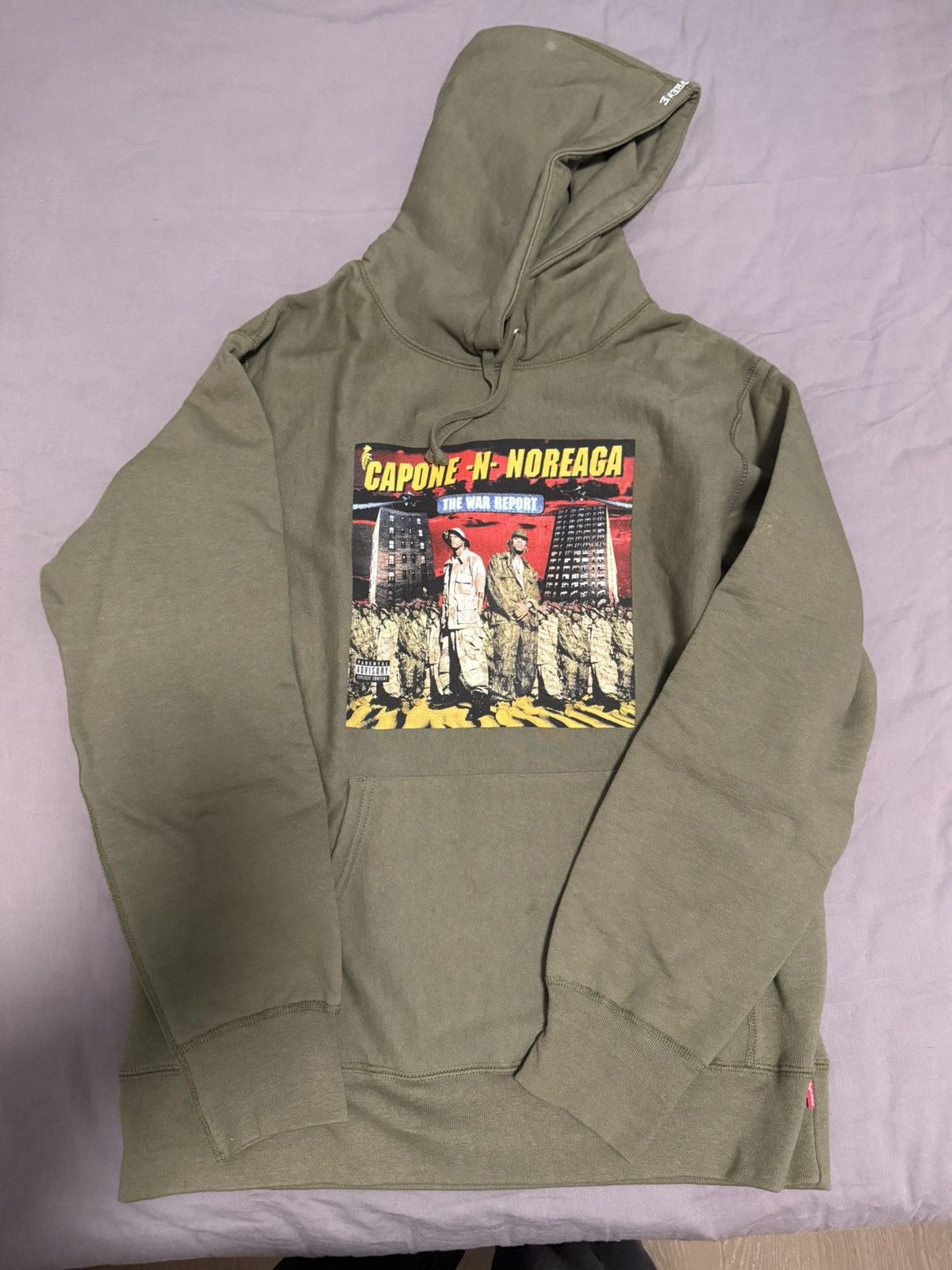 Supreme Supreme cnn war report hooded sweatshirt Size US L / EU 52-54 / 3 - 1 Thumbnail