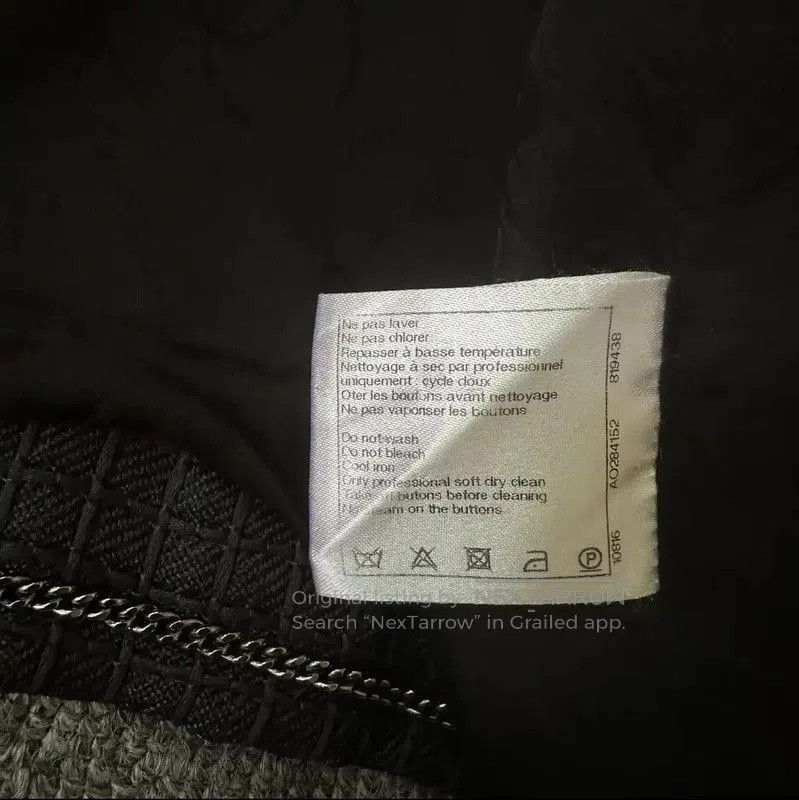 Chanel Chanel White and Black Wool Jacket . Size S / US 4 / IT 40 - 8 Thumbnail