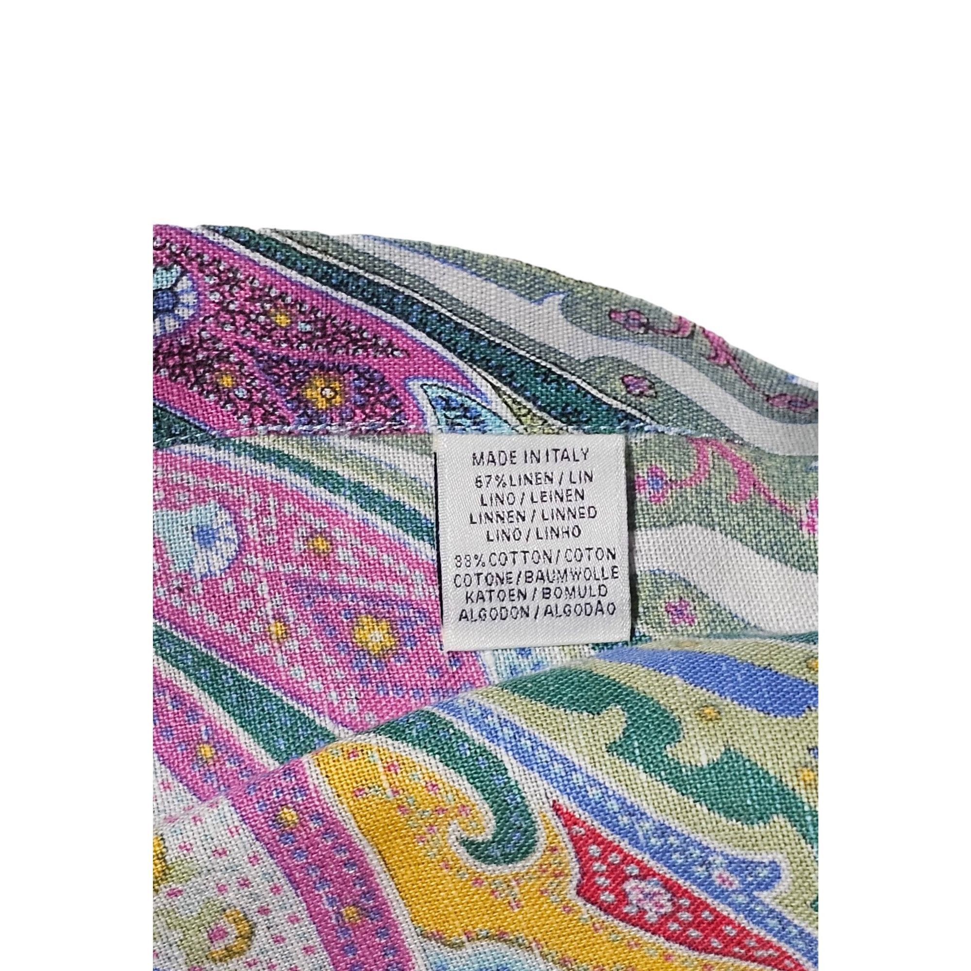 Ralph Lauren Purple Label Paisley Size US XL / EU 56 / 4 - 6 Thumbnail